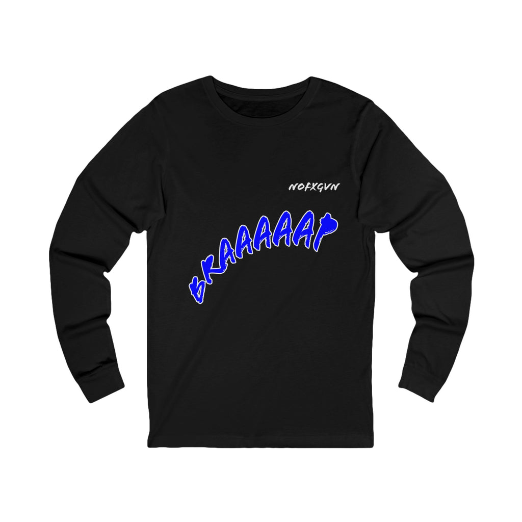 BRAAAAAP long sleeve tee in Black | NOFXGVN