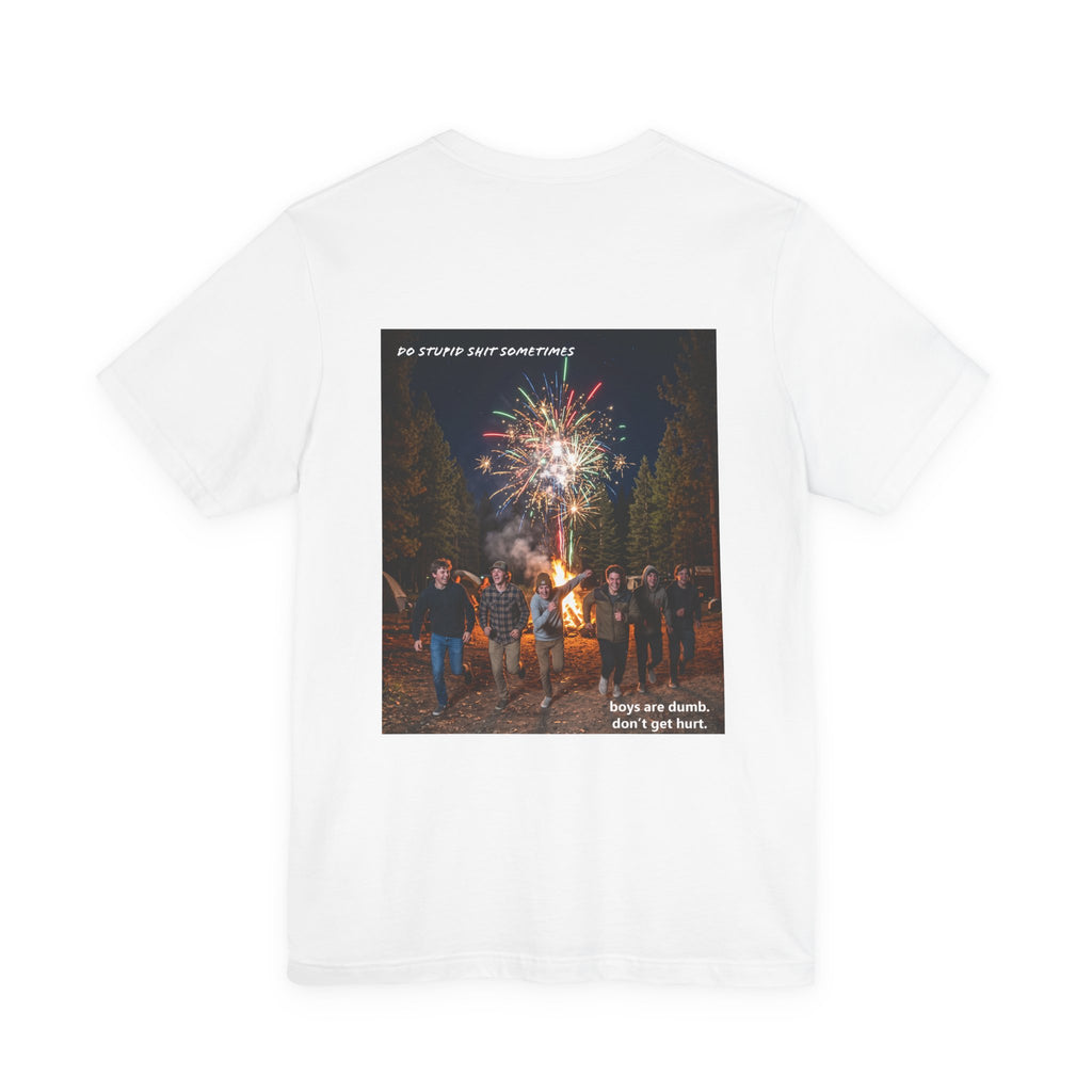 Boys Are Dumb - Back Print T
