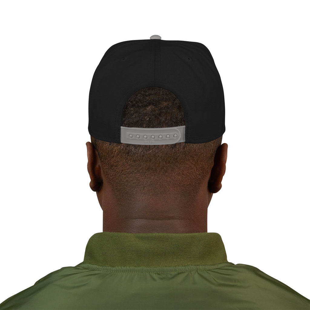 'Dirt. Sweat. Diesel.' Embroidered Snap-Back.