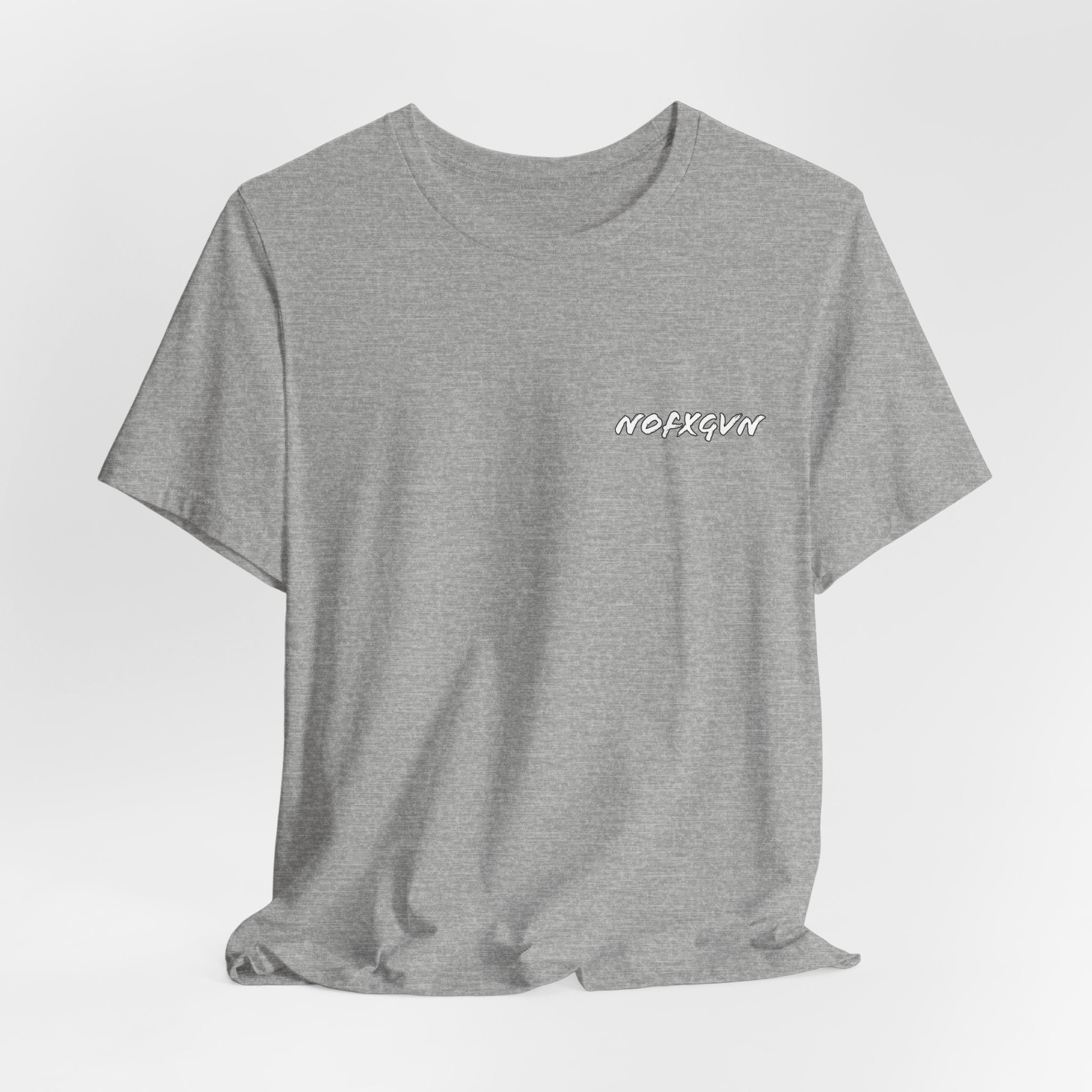 Skull & Headphones Tee in Athletic Heather | NOFXGVN