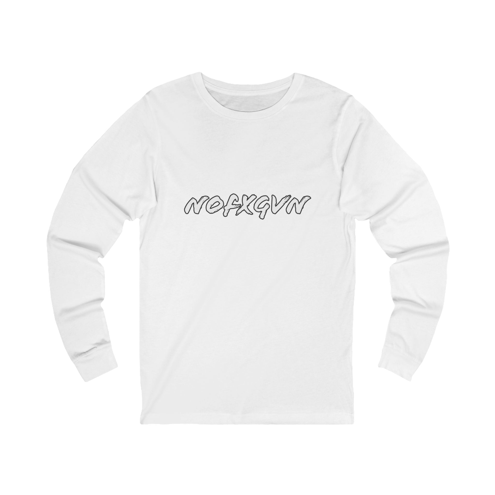 'send it.' Long Sleeve Tee in White | NOFXGVN