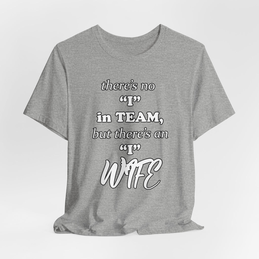 There's No I in Team... Tee in Athletic Heather | NOFXGVN