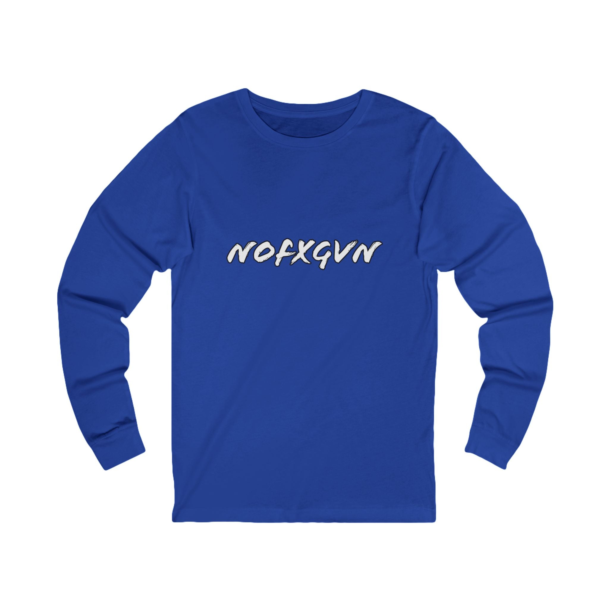 'send it.' Long Sleeve Tee in True Royal | NOFXGVN