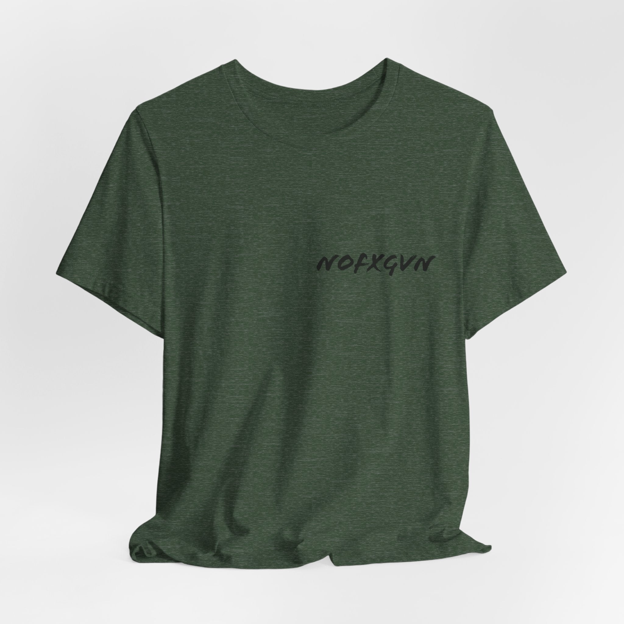 Strength and Willpower Tee in Heather Forest | NOFXGVN