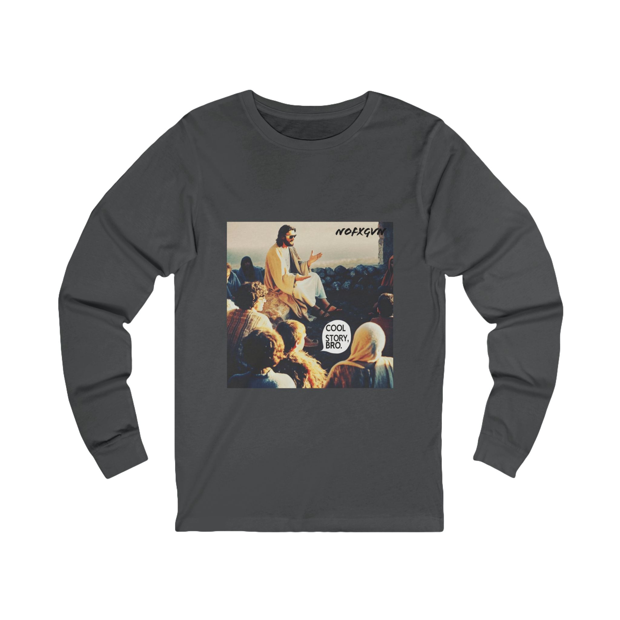 Vintage 'Cool Story Bro' Long Sleeve Tee