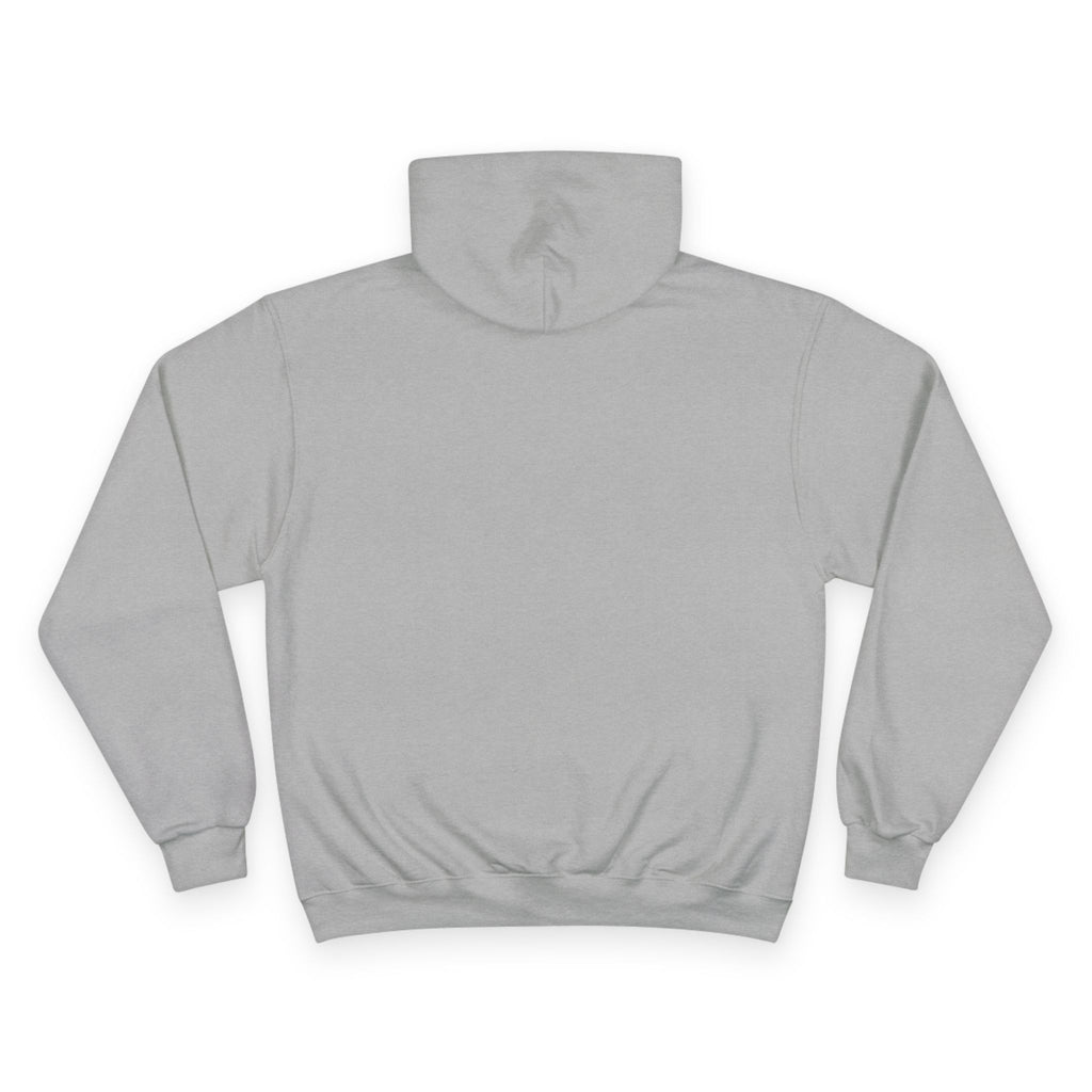 DZLFRK White Text Champion Hoodie — view 4 | NOFXGVN