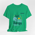 Surf Therapy Tee — Vintage Wave & Sun Casual T-Shirt