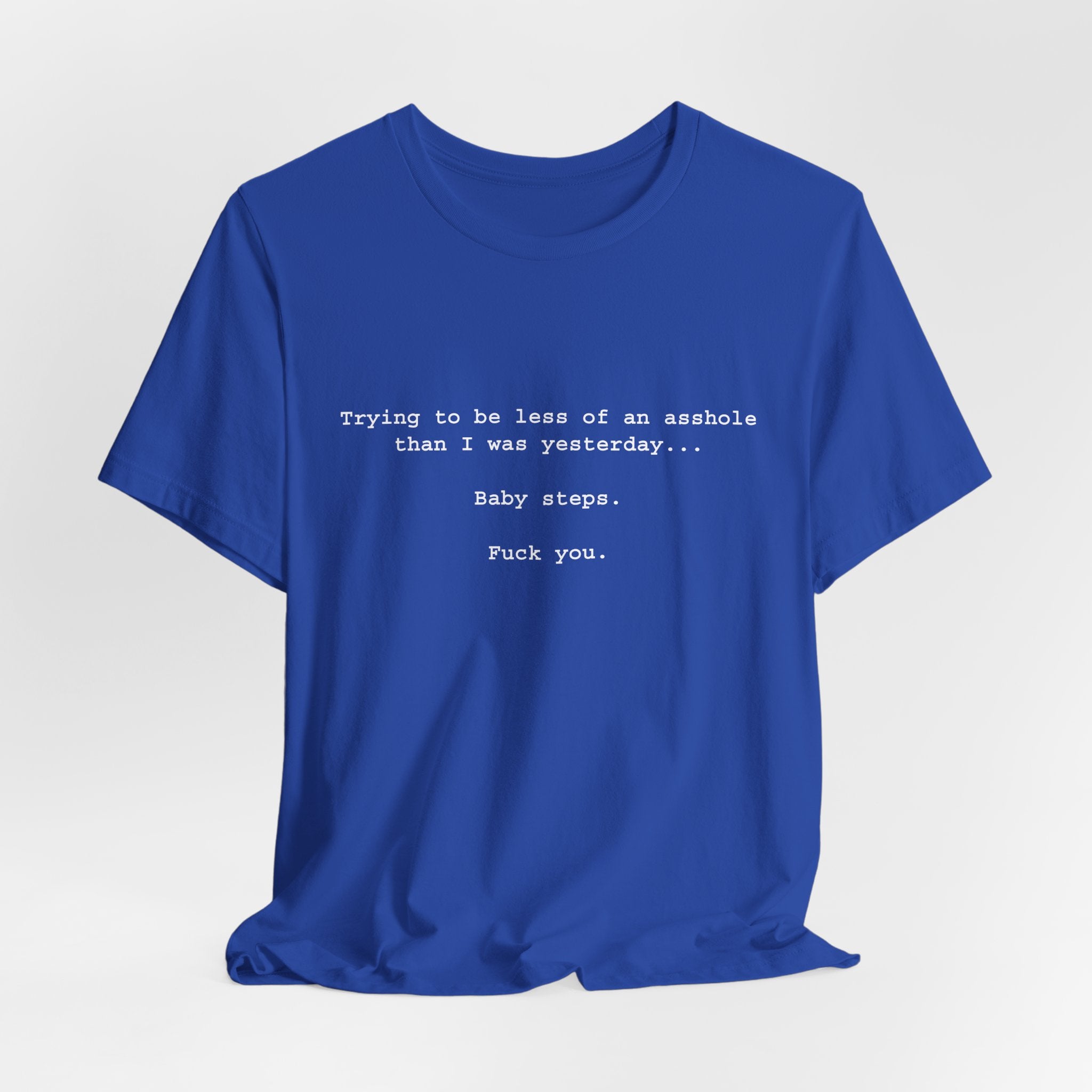Baby Steps... T-Shirt in True Royal | NOFXGVN
