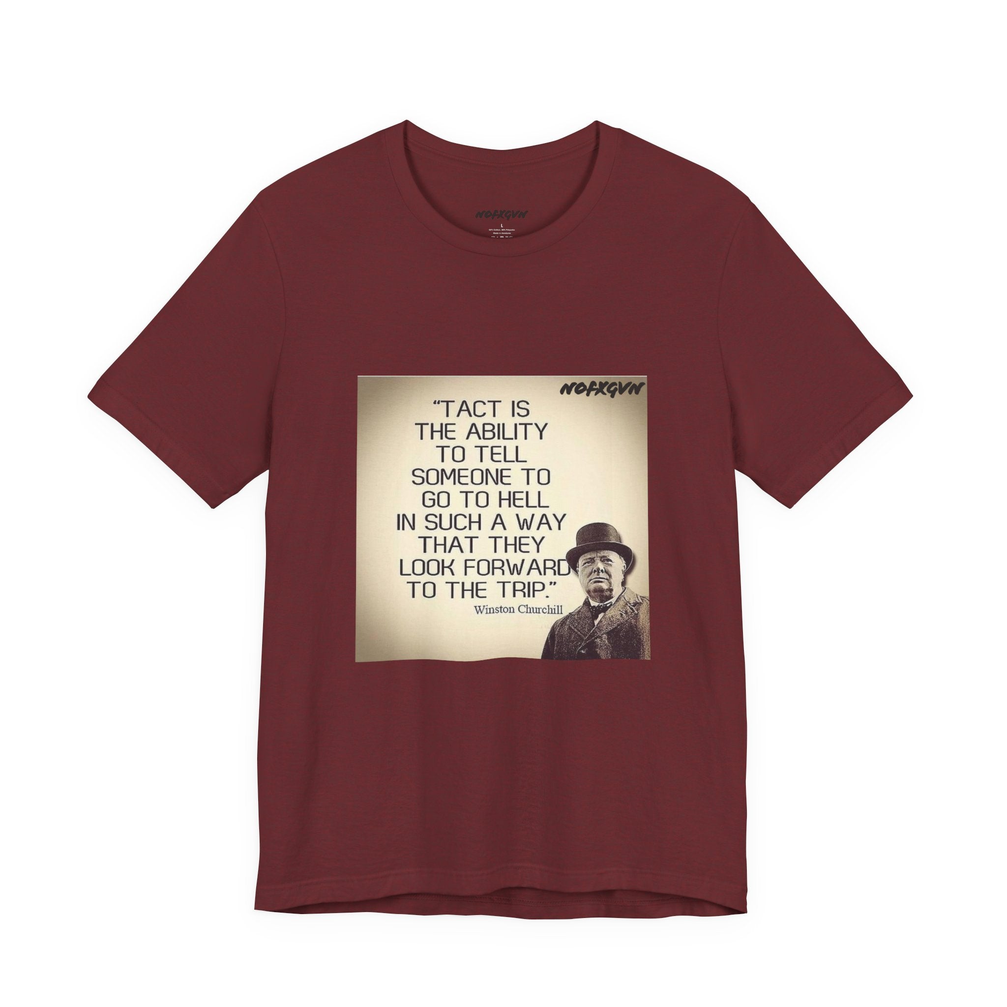 CHURCHILL Quote Tee