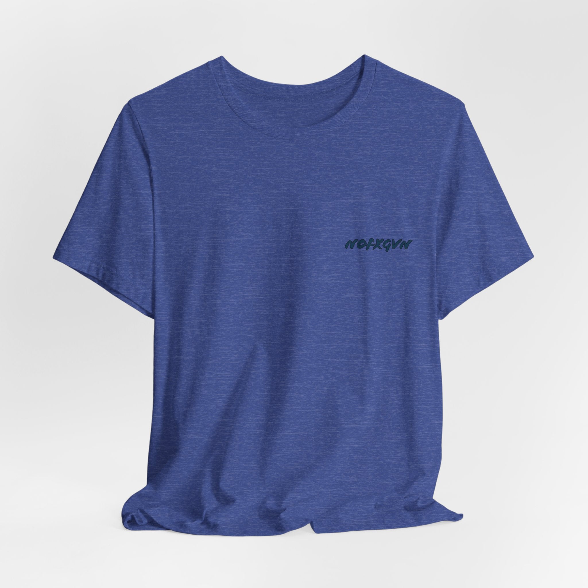 Do Stupid Shit - Back Print T t-shirt in Heather True Royal | NOFXGVN