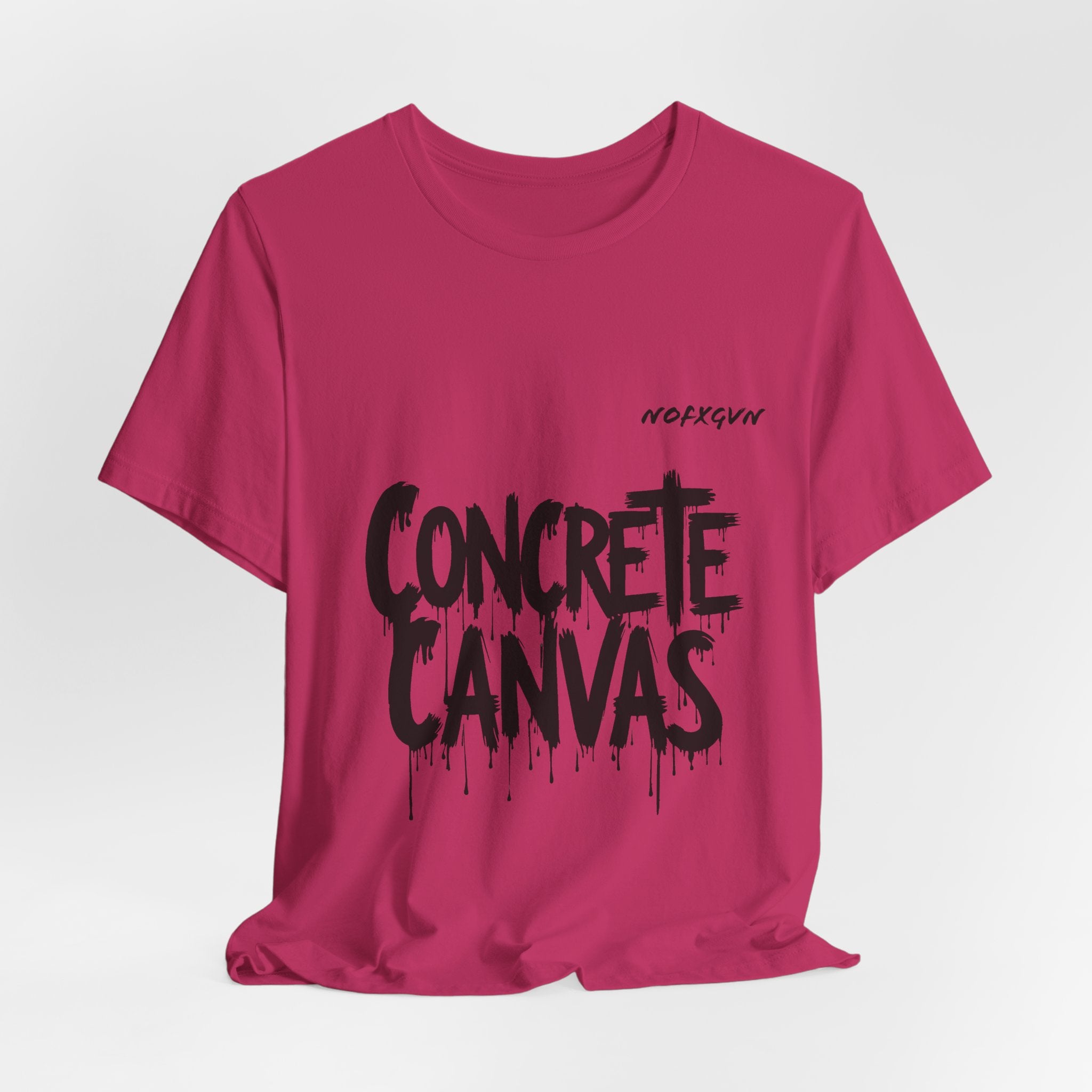 Concrete Canvas Tee — Urban Graffiti Graphic T-Shirt