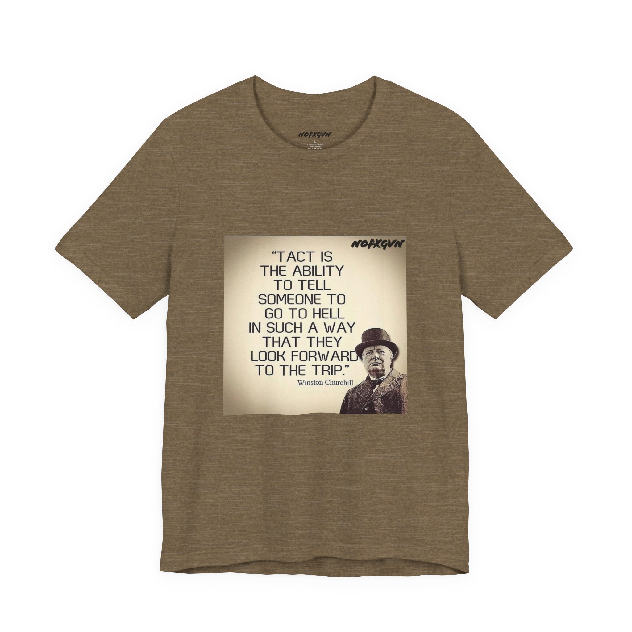 CHURCHILL Quote Tee