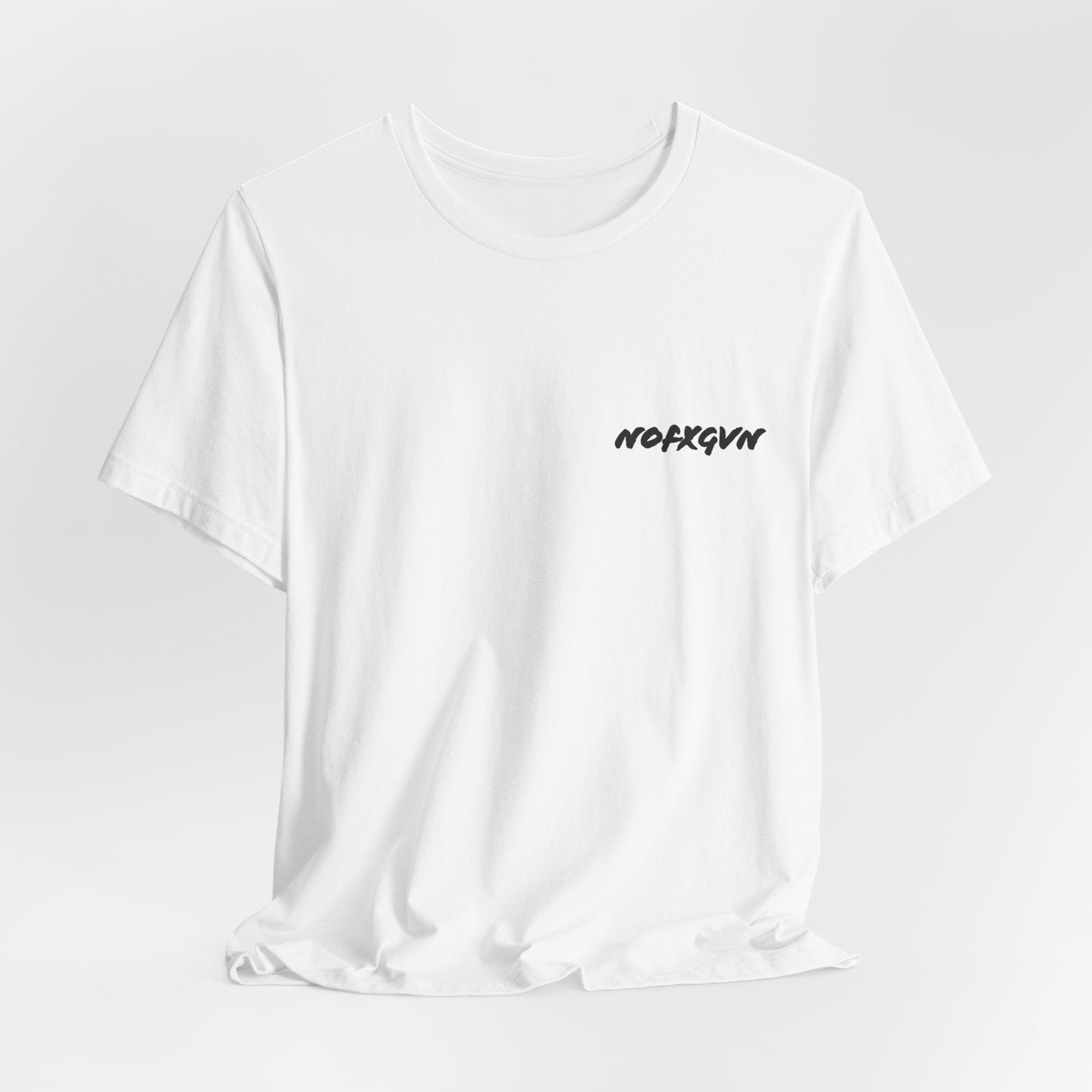 Livin the Grind Skate Tee in White | NOFXGVN