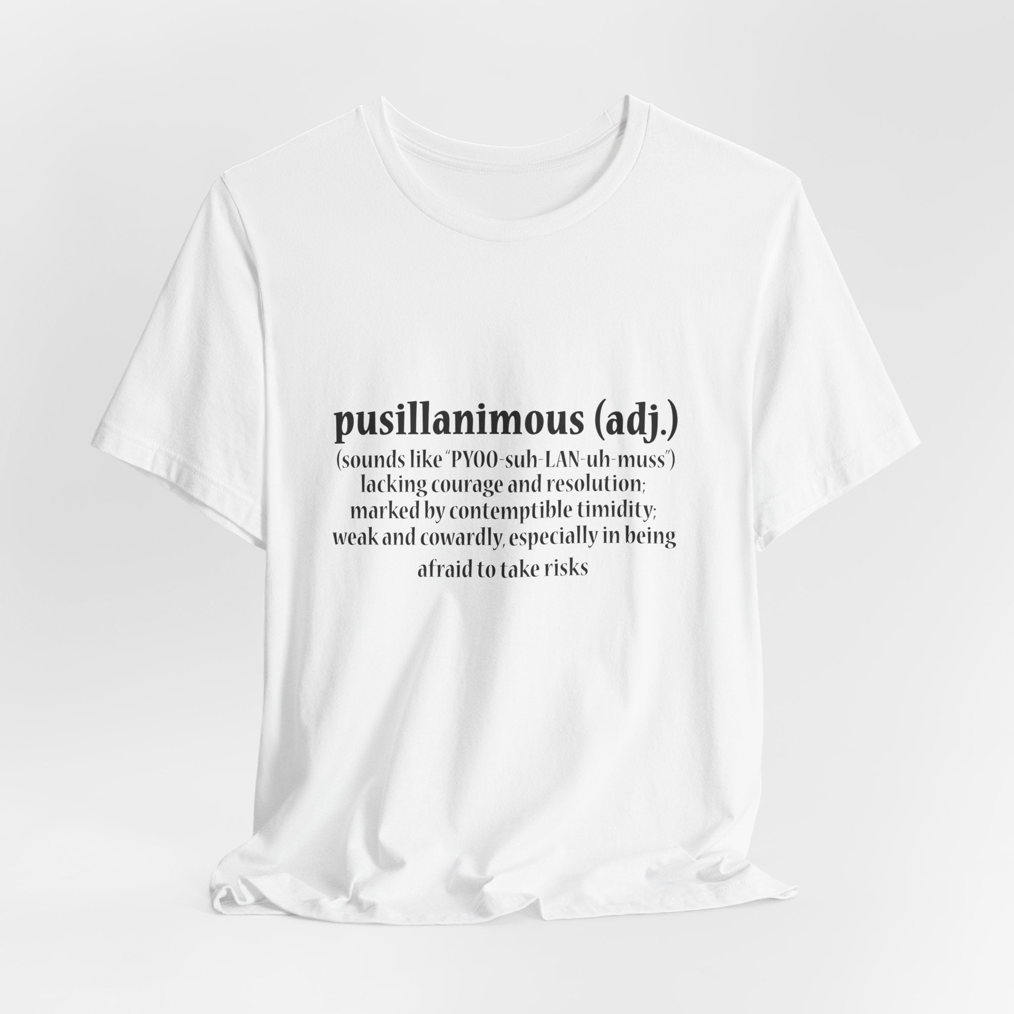 Pusillanimous - light colours