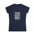 Life is for Deep Kisses - Women's Adventure Quote Tee
