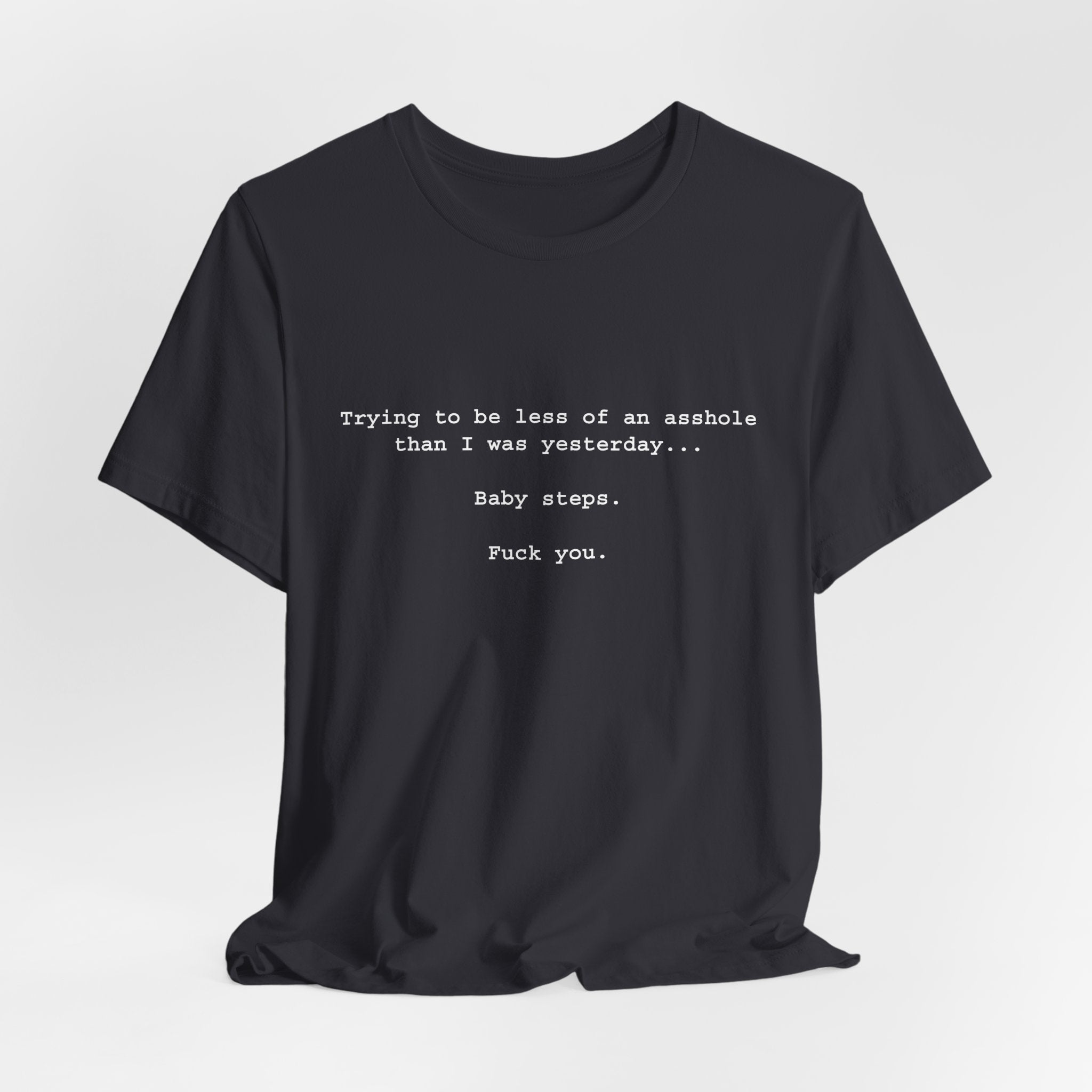 Baby Steps... T-Shirt in Dark Grey | NOFXGVN