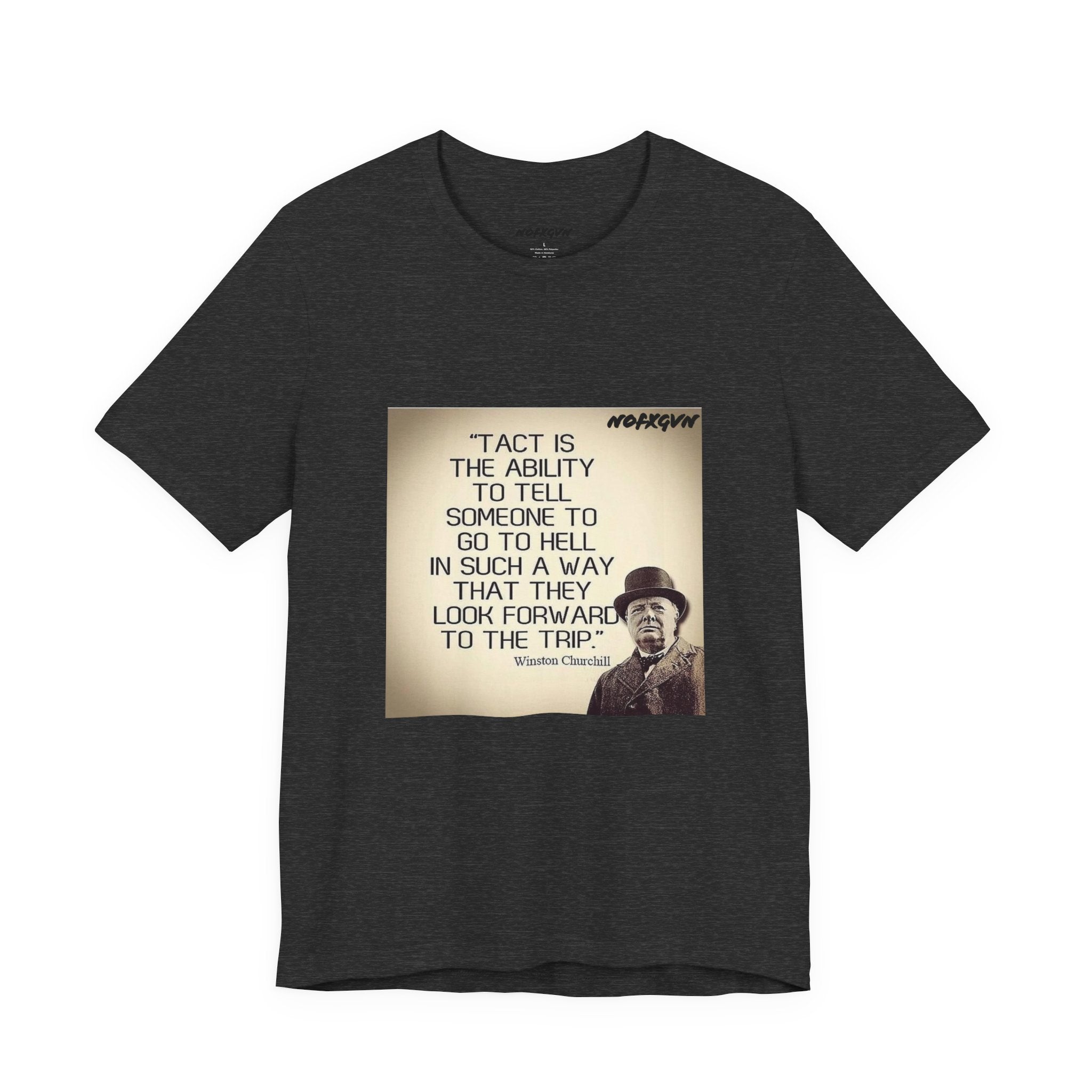 CHURCHILL Quote Tee
