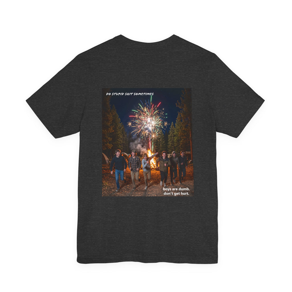 Boys Are Dumb - Back Print T
