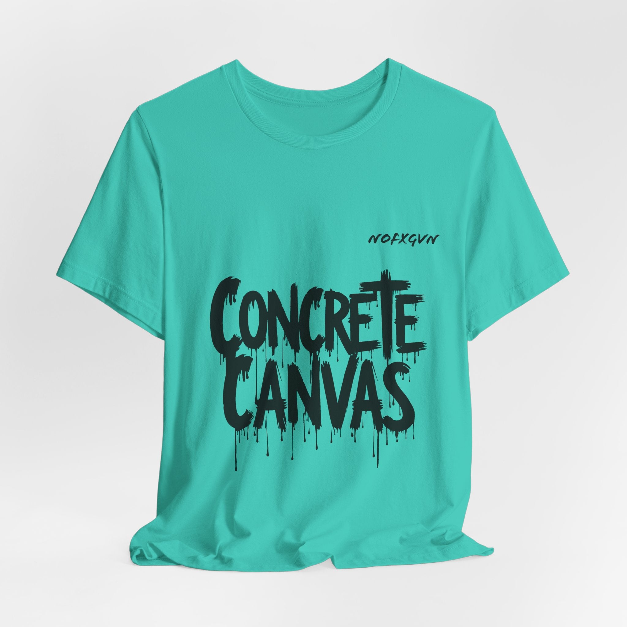 Concrete Canvas Tee — Urban Graffiti Graphic T-Shirt