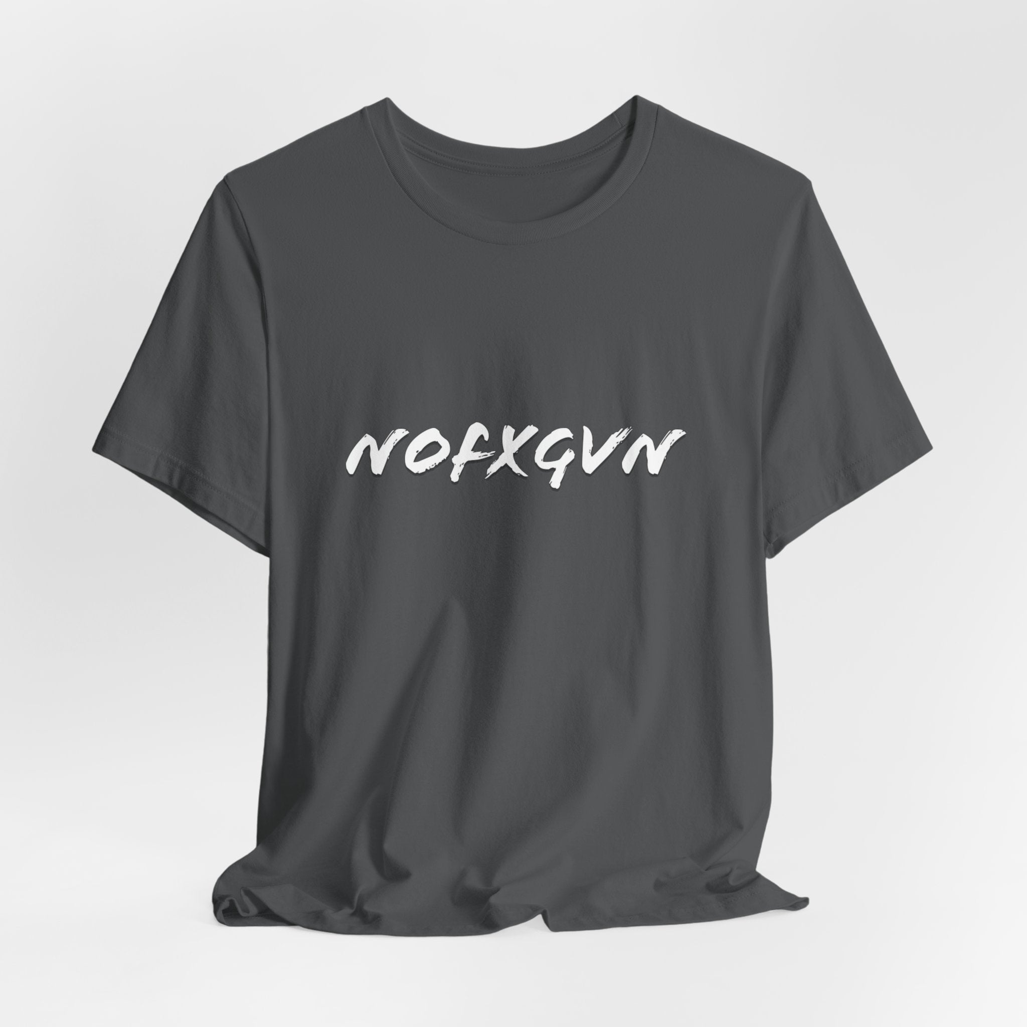 NOFXGVN Short Sleeve Tee in Asphalt | NOFXGVN
