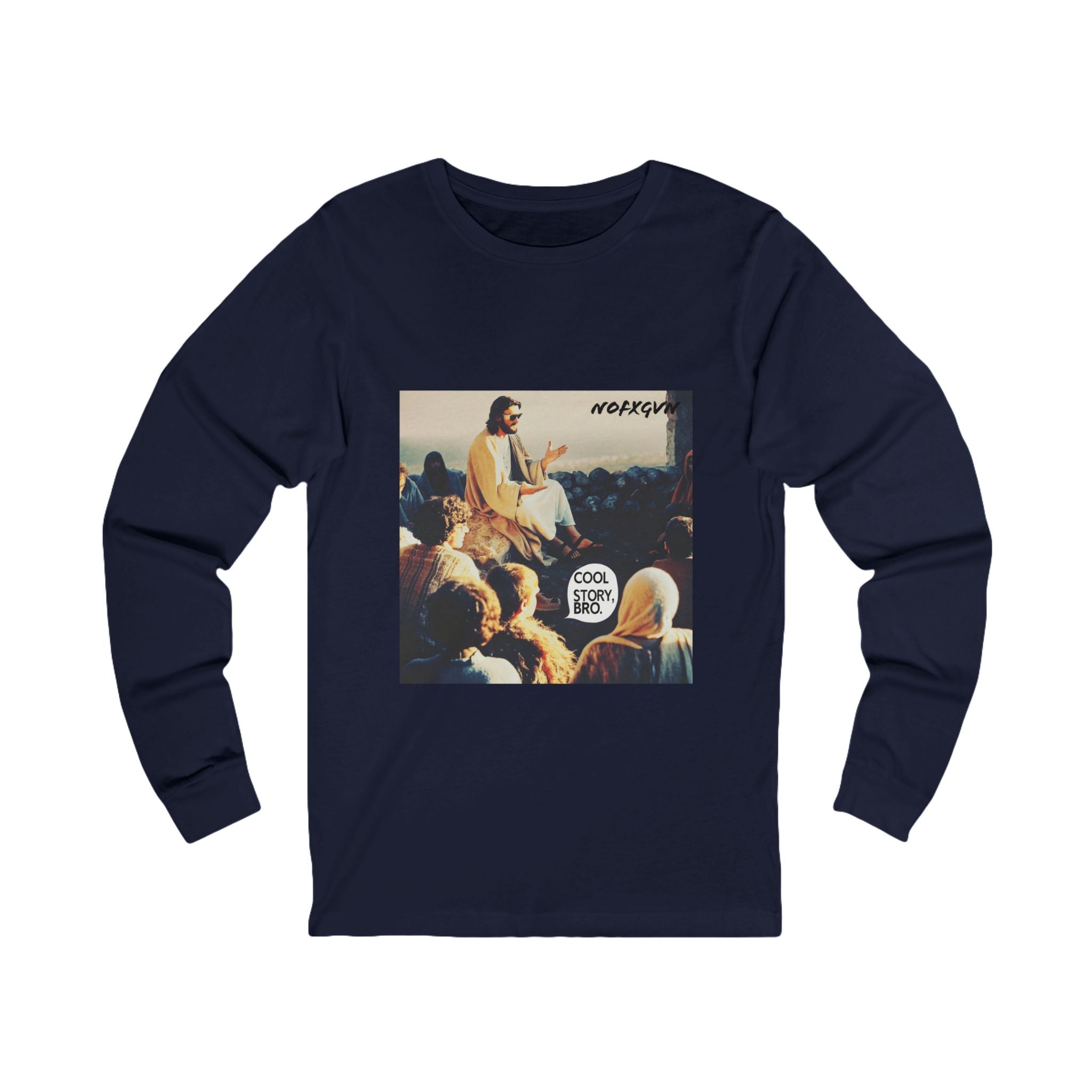 Vintage 'Cool Story Bro' Long Sleeve Tee