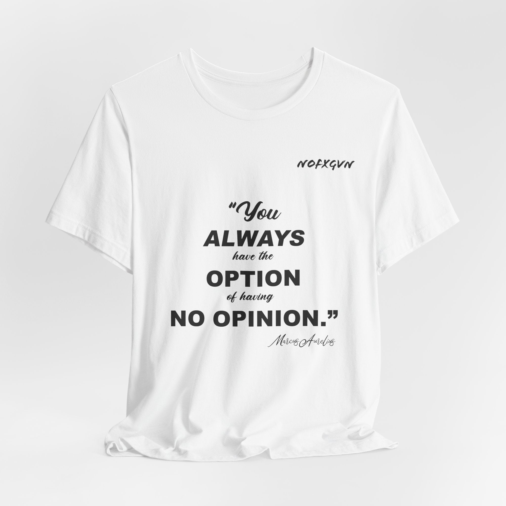 Marcus Aurelius Quote Tee