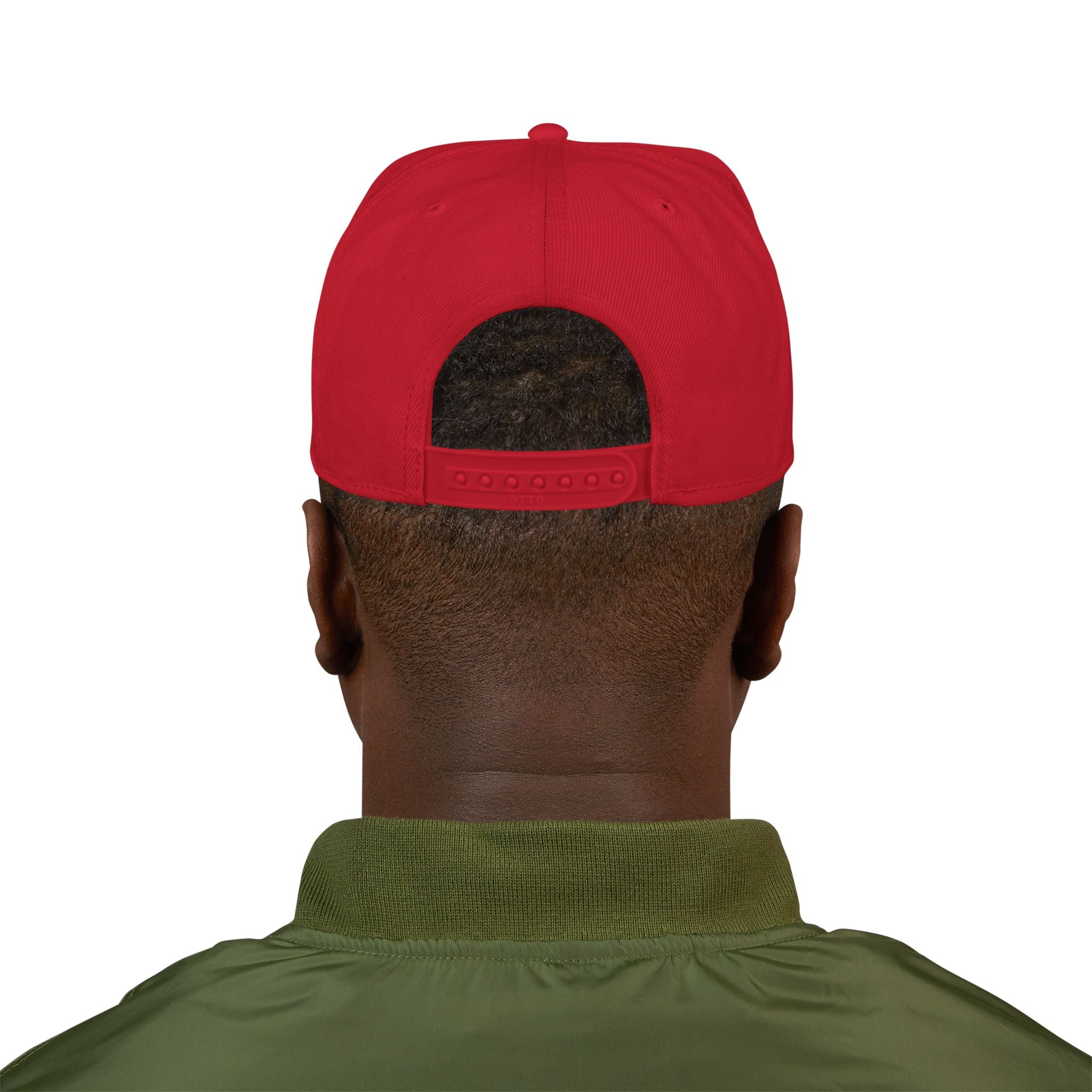 'Dirt. Sweat. Diesel.' Embroidered Snap-Back.