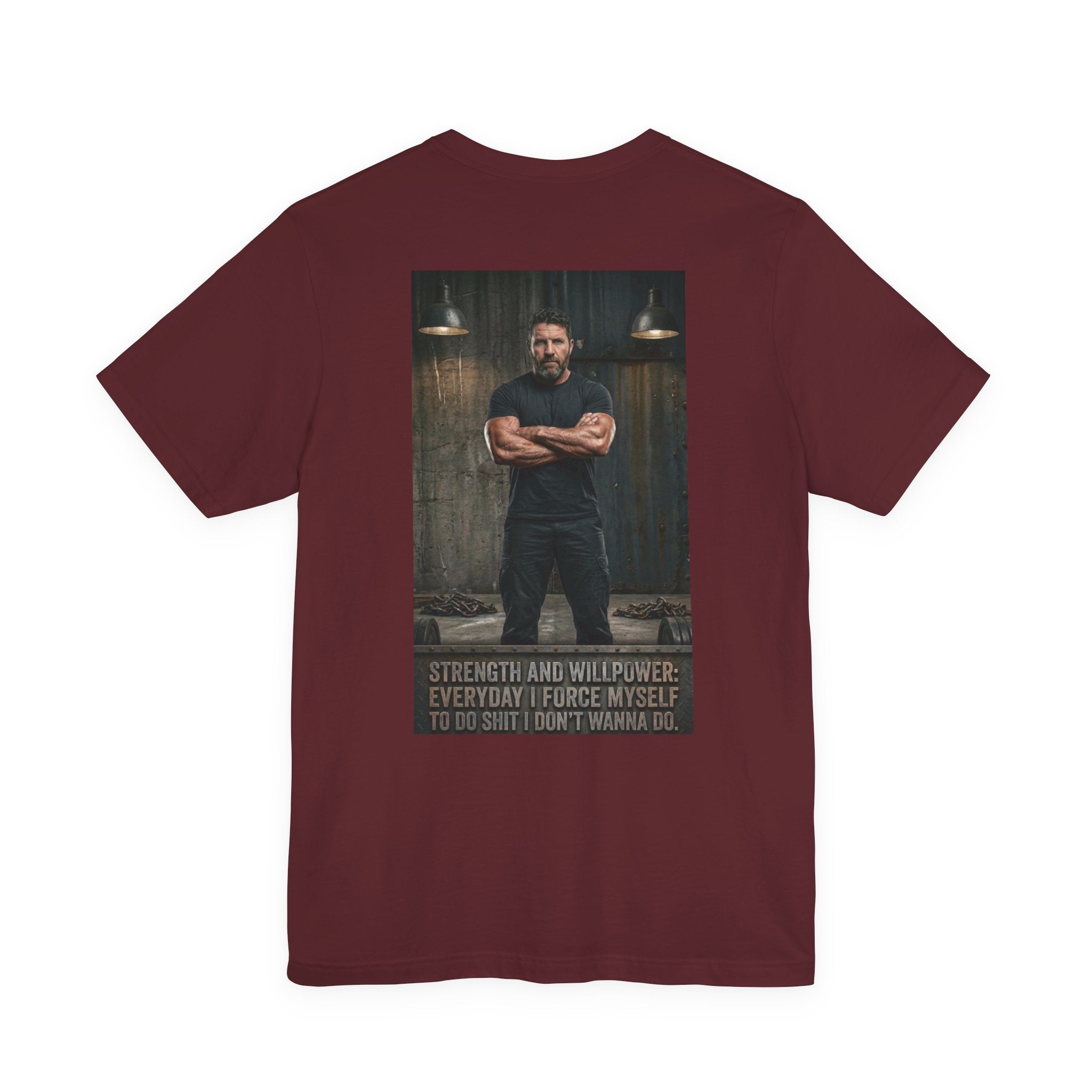 Strength and Willpower Tee — view 9 | NOFXGVN