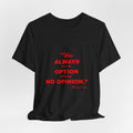 Marcus Aurelius Quote Tee in Black | NOFXGVN