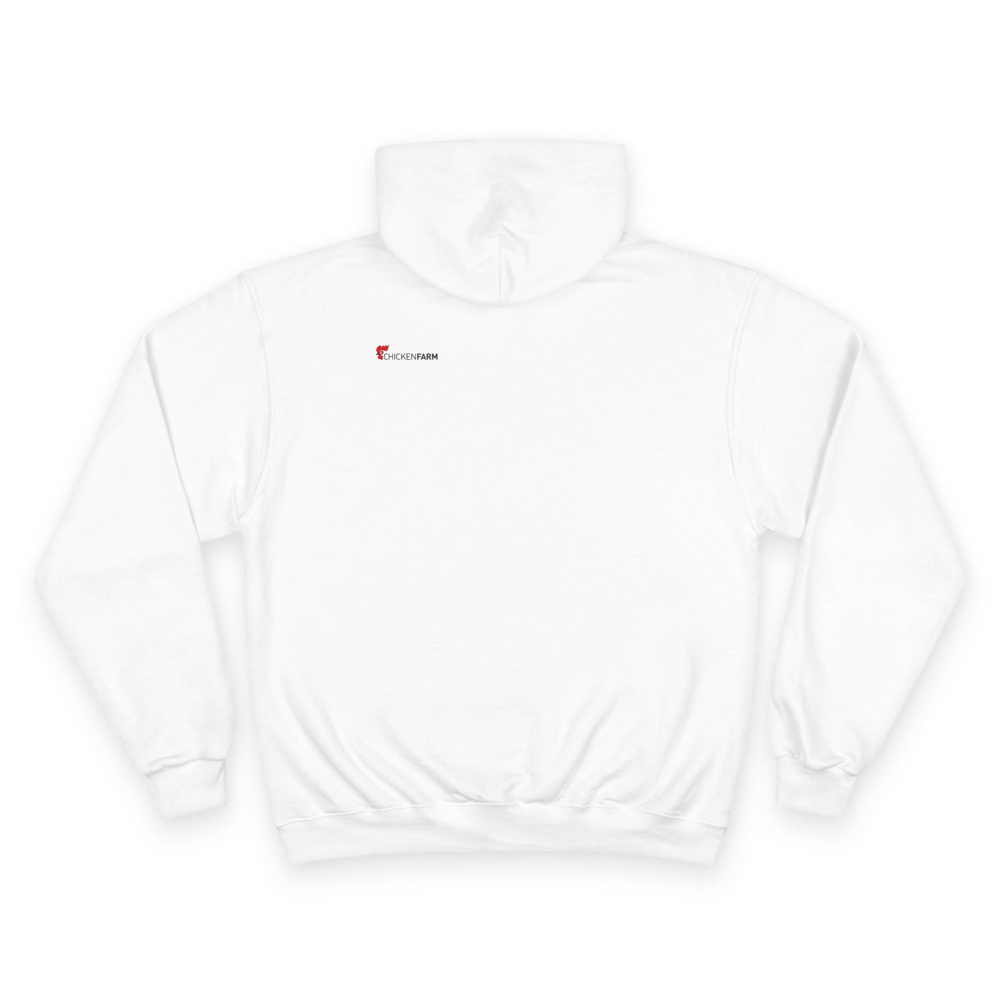 DZLFRK White Text Champion Hoodie