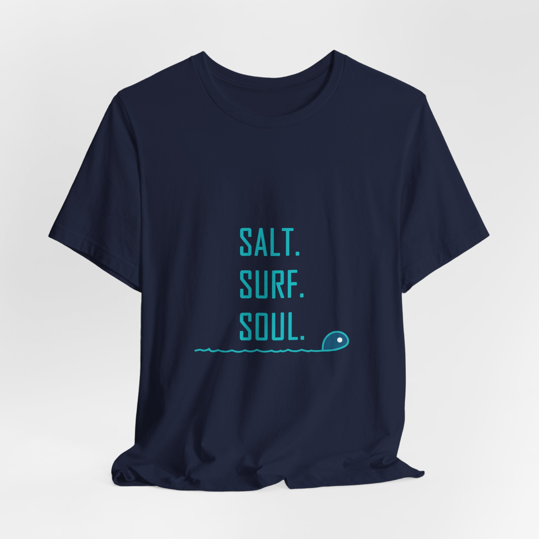 Salt. Surf. Soul. Tee — Minimal Surf Graphic T-Shirt