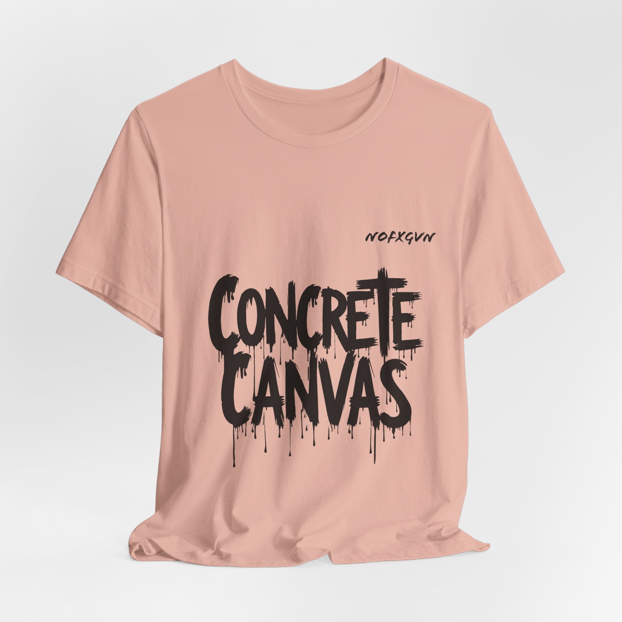 Concrete Canvas Tee — Urban Graffiti Graphic T-Shirt