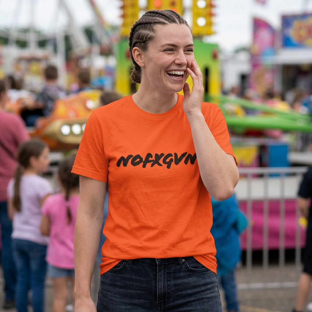 NOFXGVN Tee in Orange | NOFXGVN