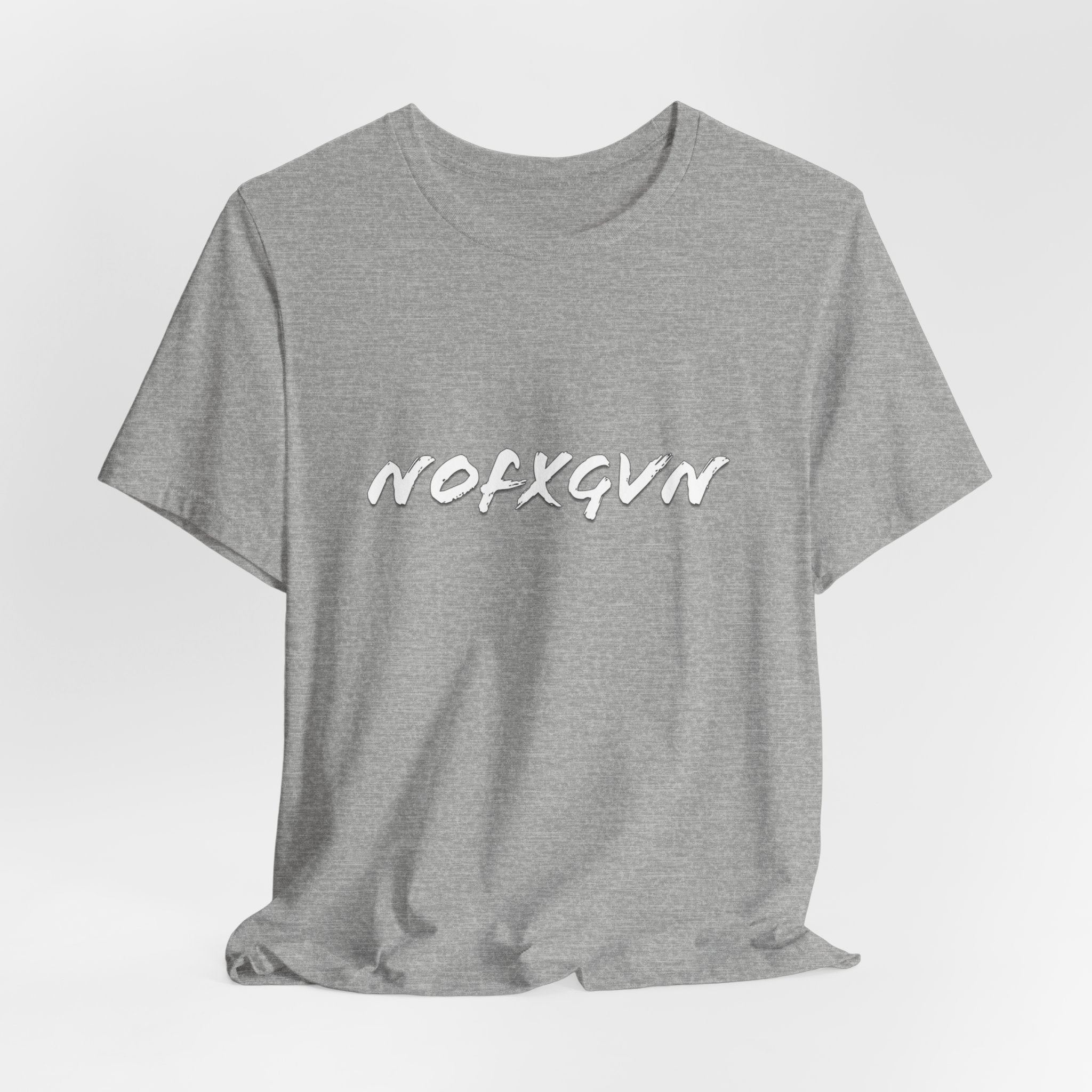 NOFXGVN Short Sleeve Tee in Athletic Heather | NOFXGVN