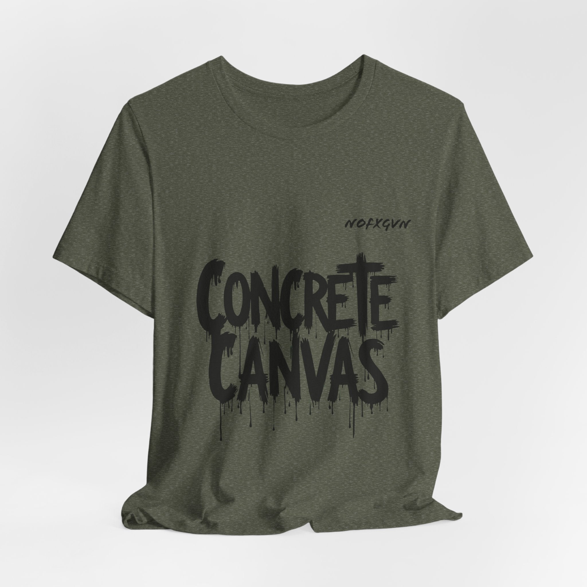 Concrete Canvas Tee — Urban Graffiti Graphic T-Shirt