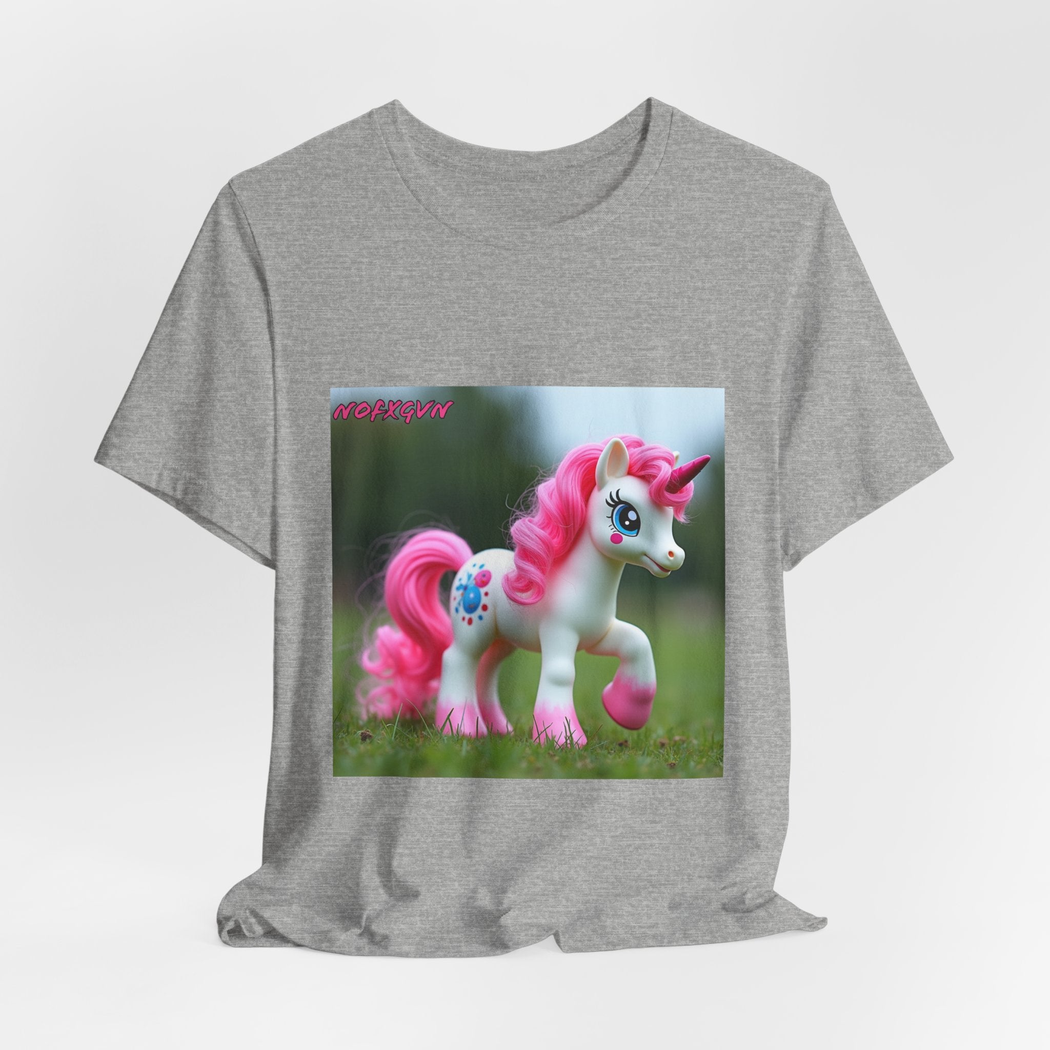 Vintage Pink Unicorn Unisex Tee