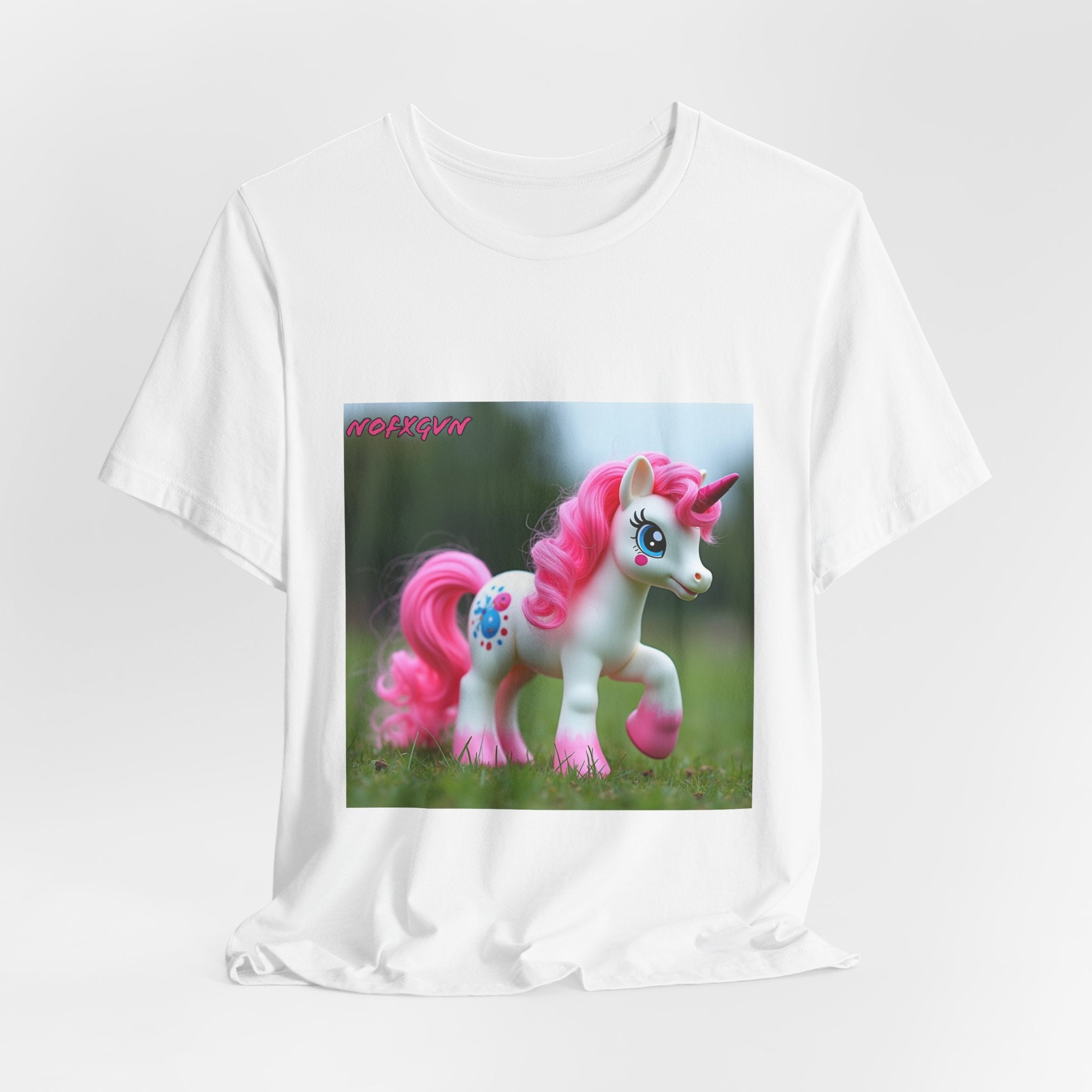 Vintage Pink Unicorn Unisex Tee