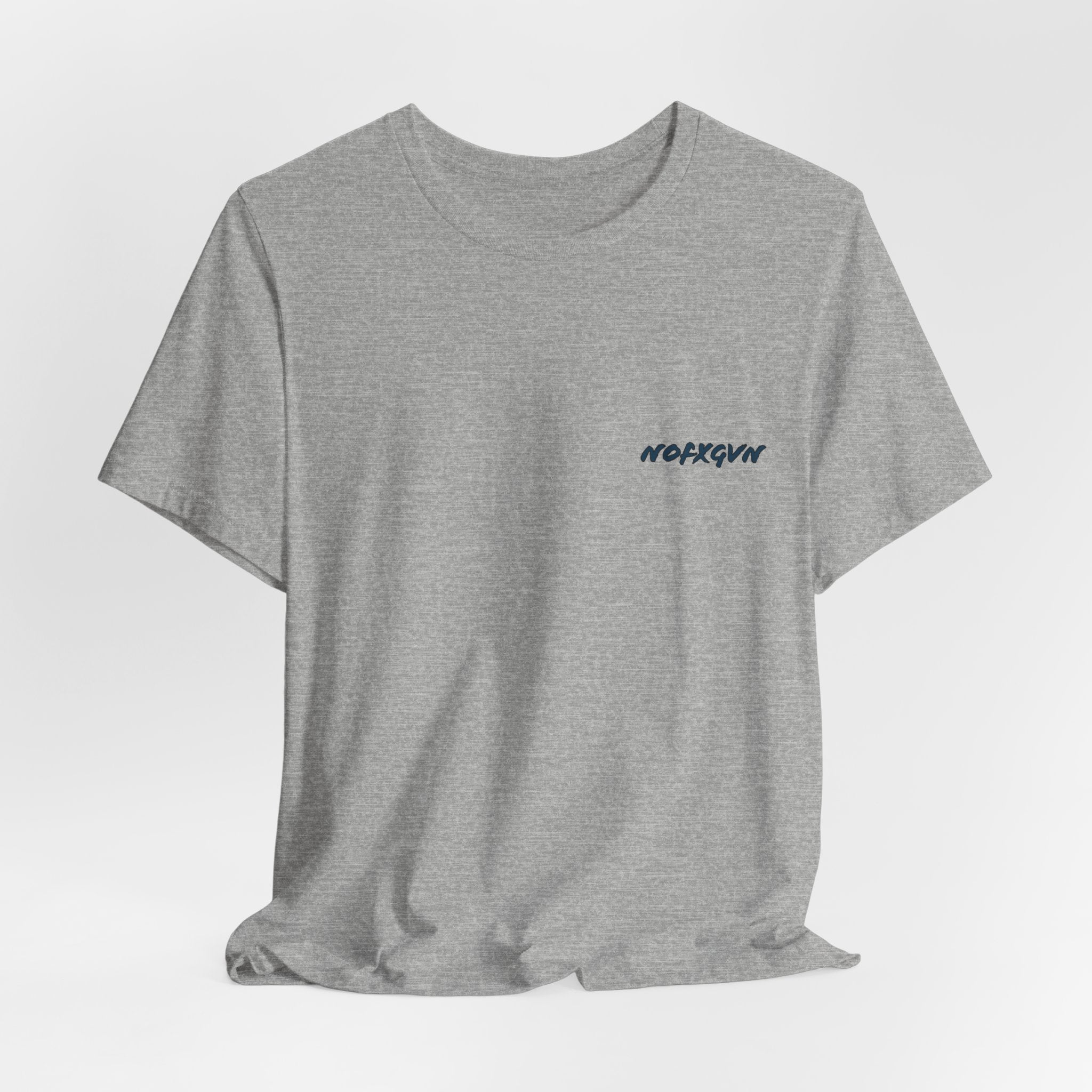 Do Stupid Shit - Back Print T t-shirt in Athletic Heather | NOFXGVN