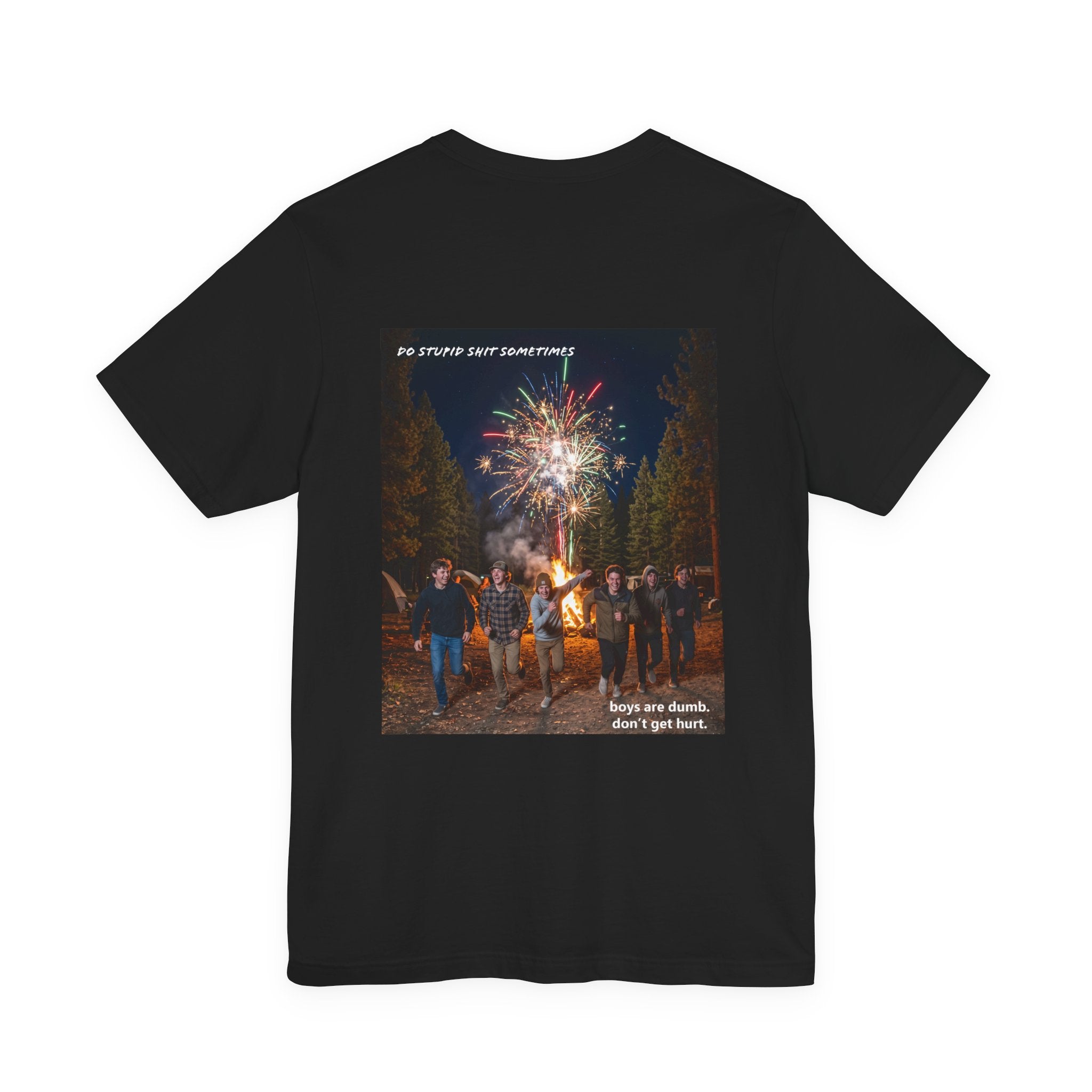Boys Are Dumb - Back Print T