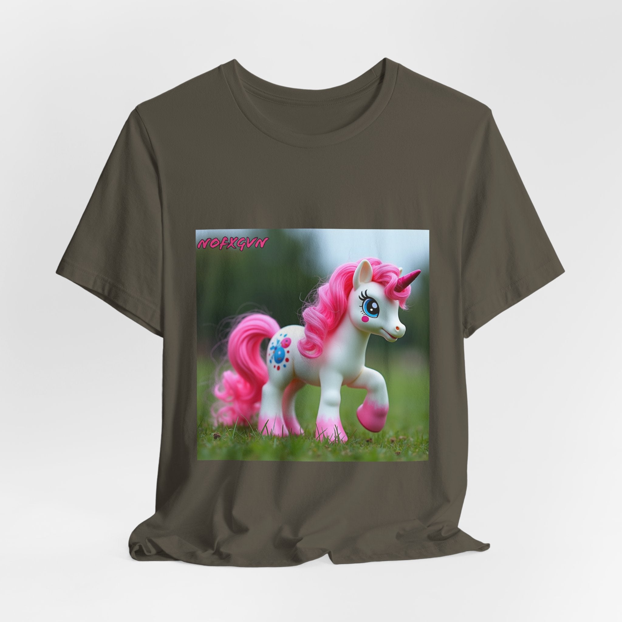 Vintage Pink Unicorn Unisex Tee