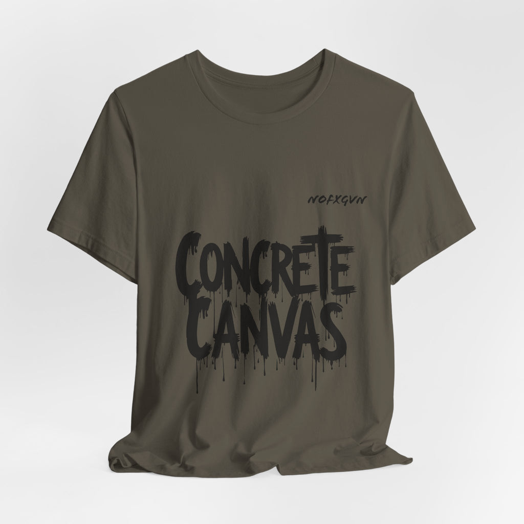 Concrete Canvas Tee in Army | NOFXGVN