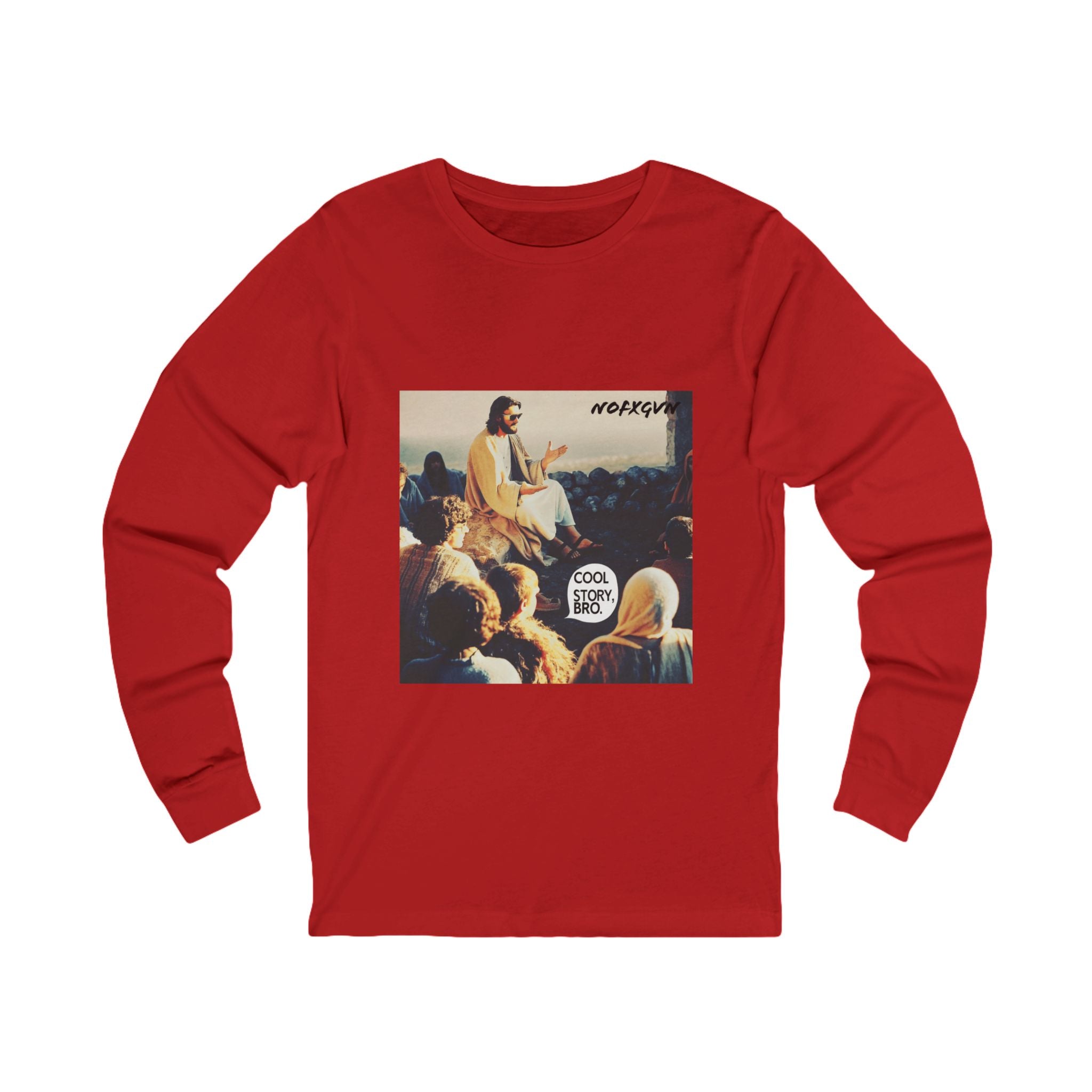 Vintage 'Cool Story Bro' Long Sleeve Tee