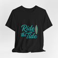 Ride the Tide Surf T‑Shirt in Black | NOFXGVN