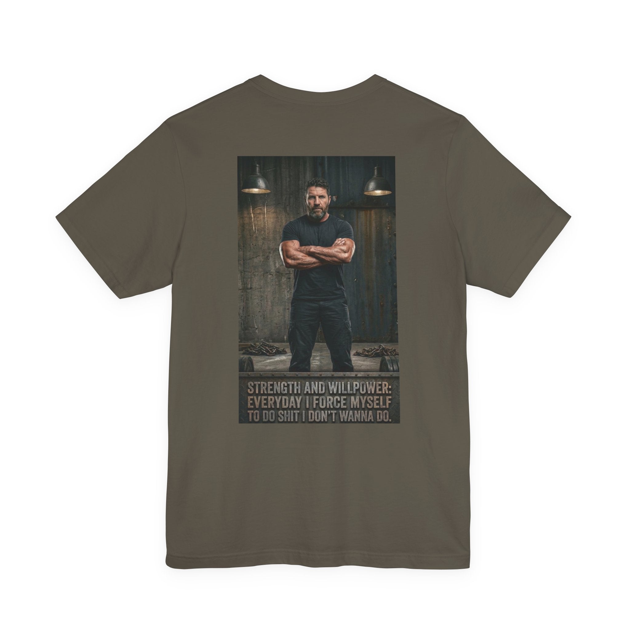 Strength and Willpower Tee — view 2 | NOFXGVN