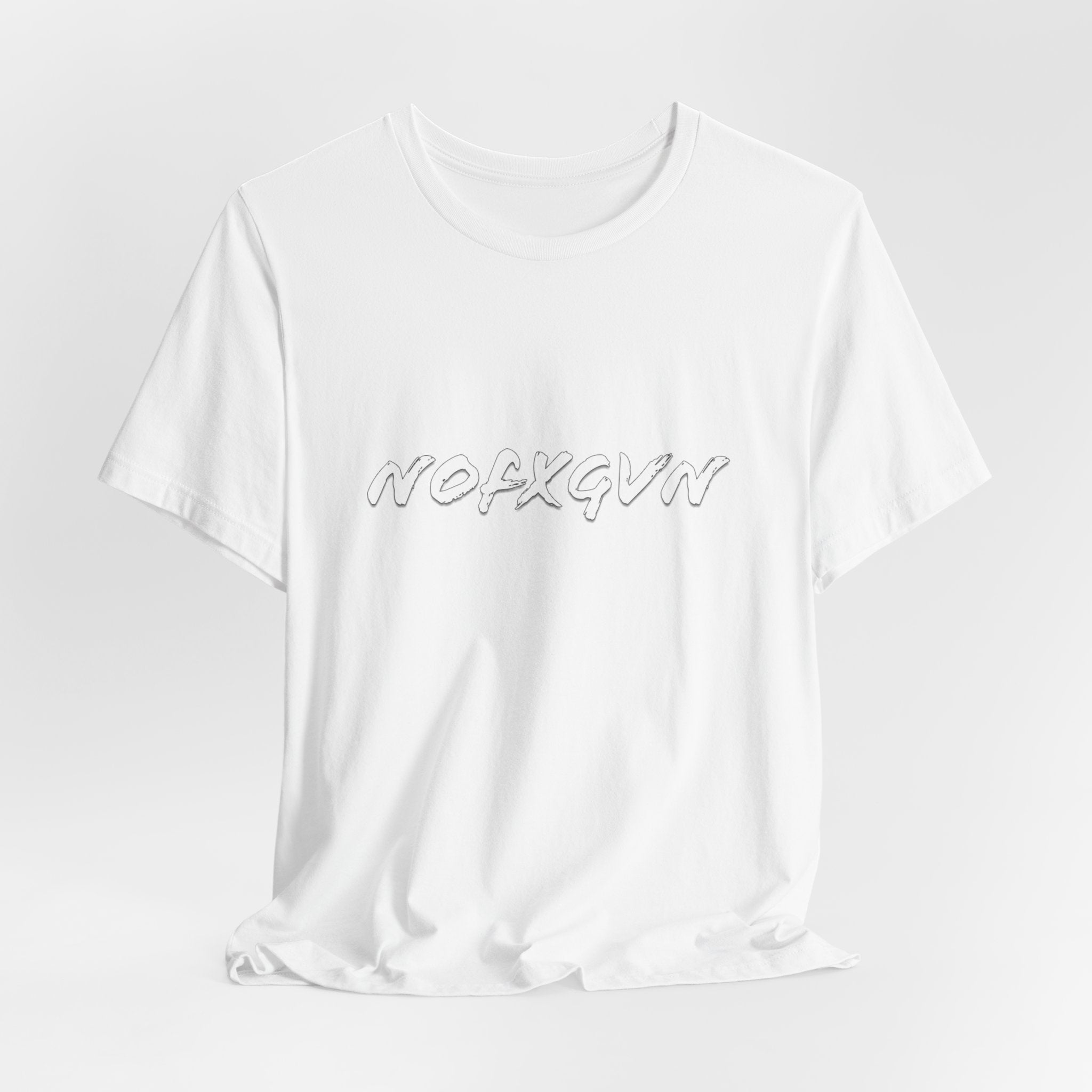 NOFXGVN Short Sleeve Tee in White | NOFXGVN