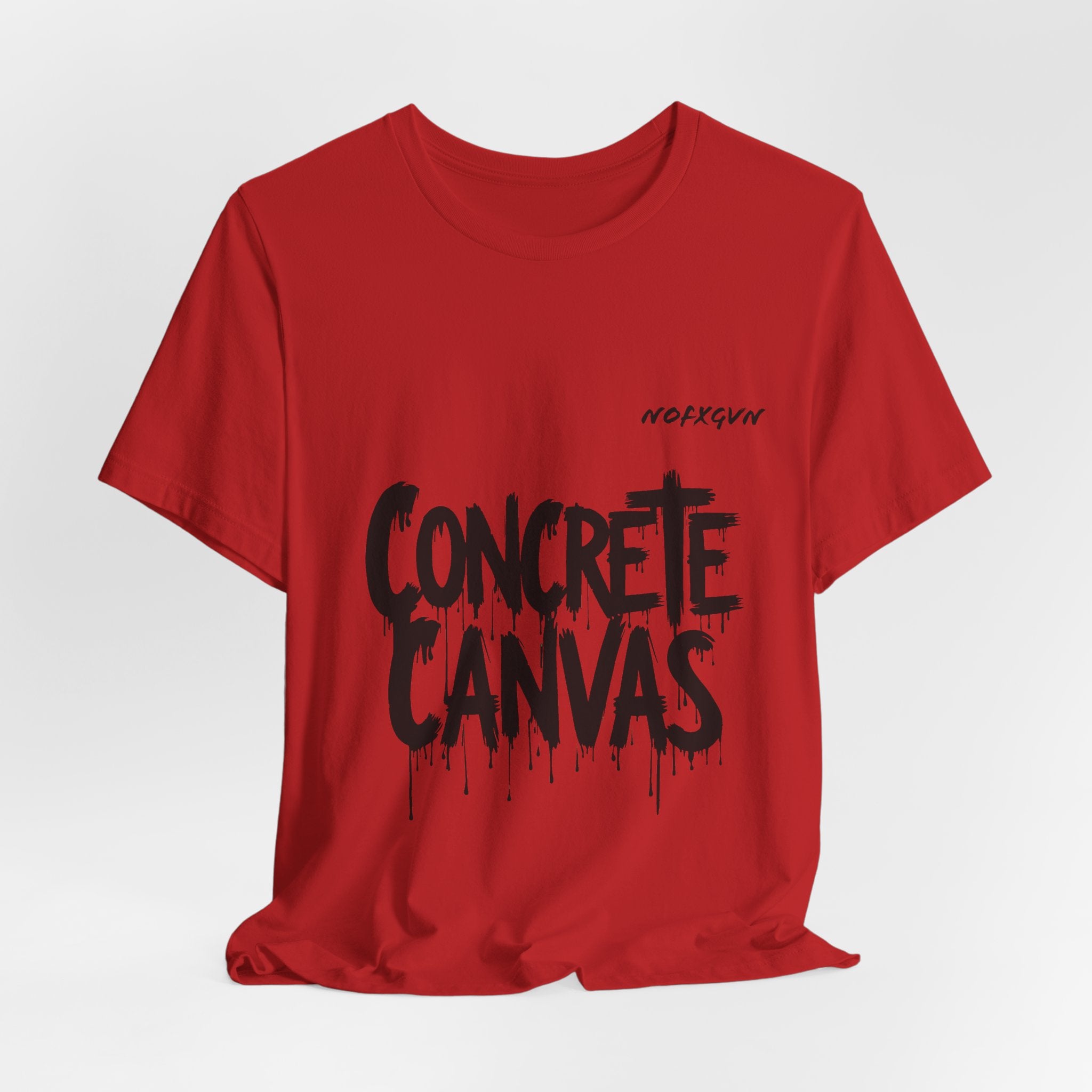 Concrete Canvas Tee — Urban Graffiti Graphic T-Shirt