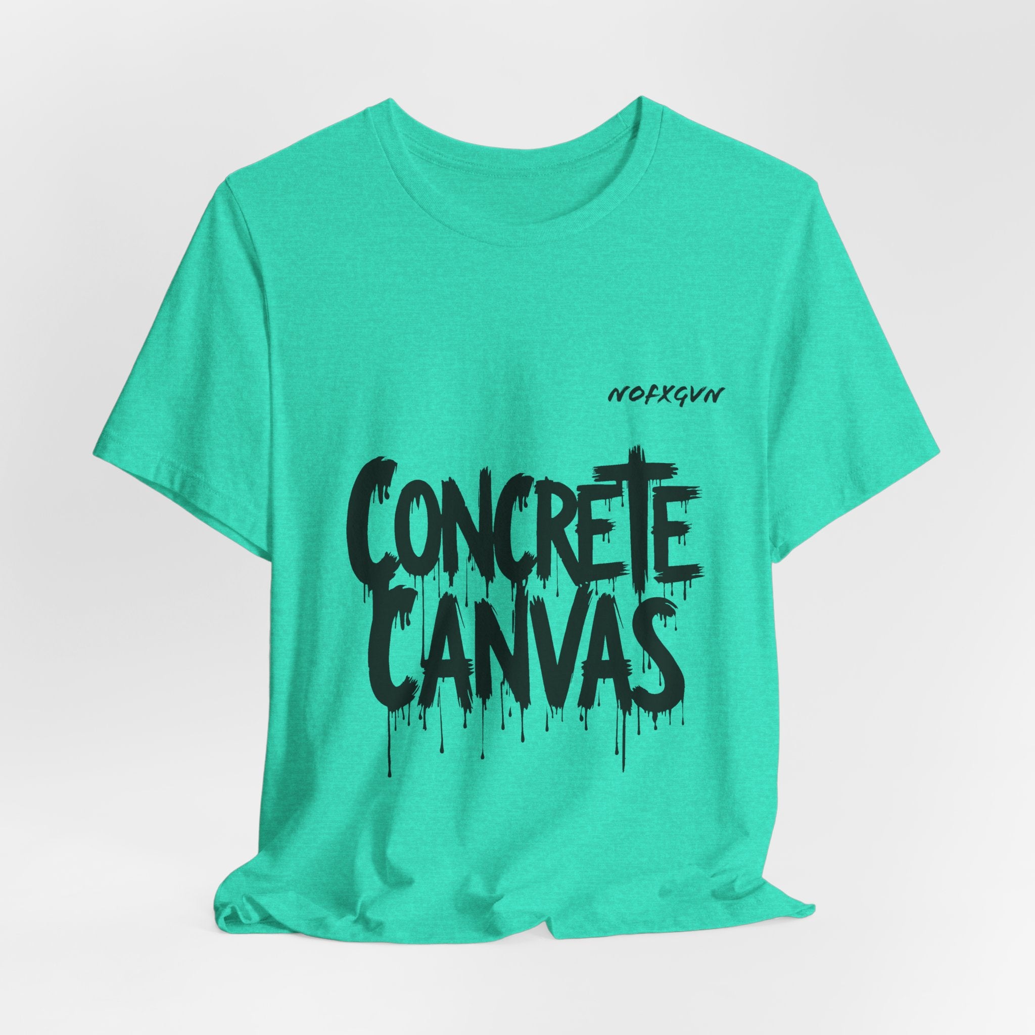 Concrete Canvas Tee — Urban Graffiti Graphic T-Shirt