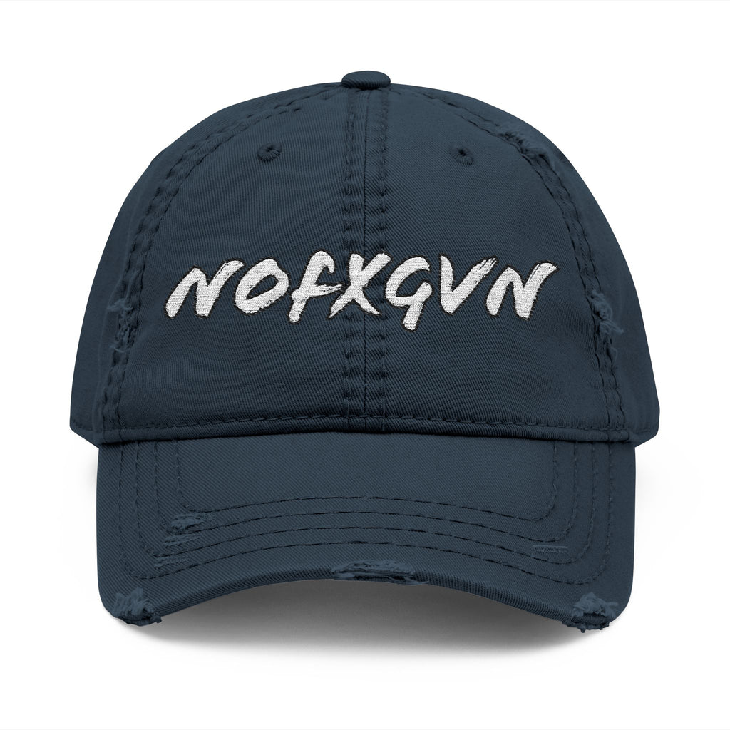 NOFXGVN Distressed Streetwear Cap