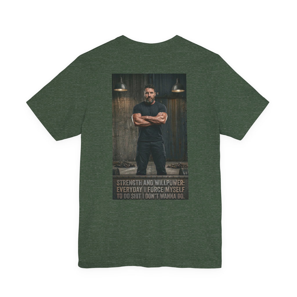 Strength and Willpower Tee — view 6 | NOFXGVN