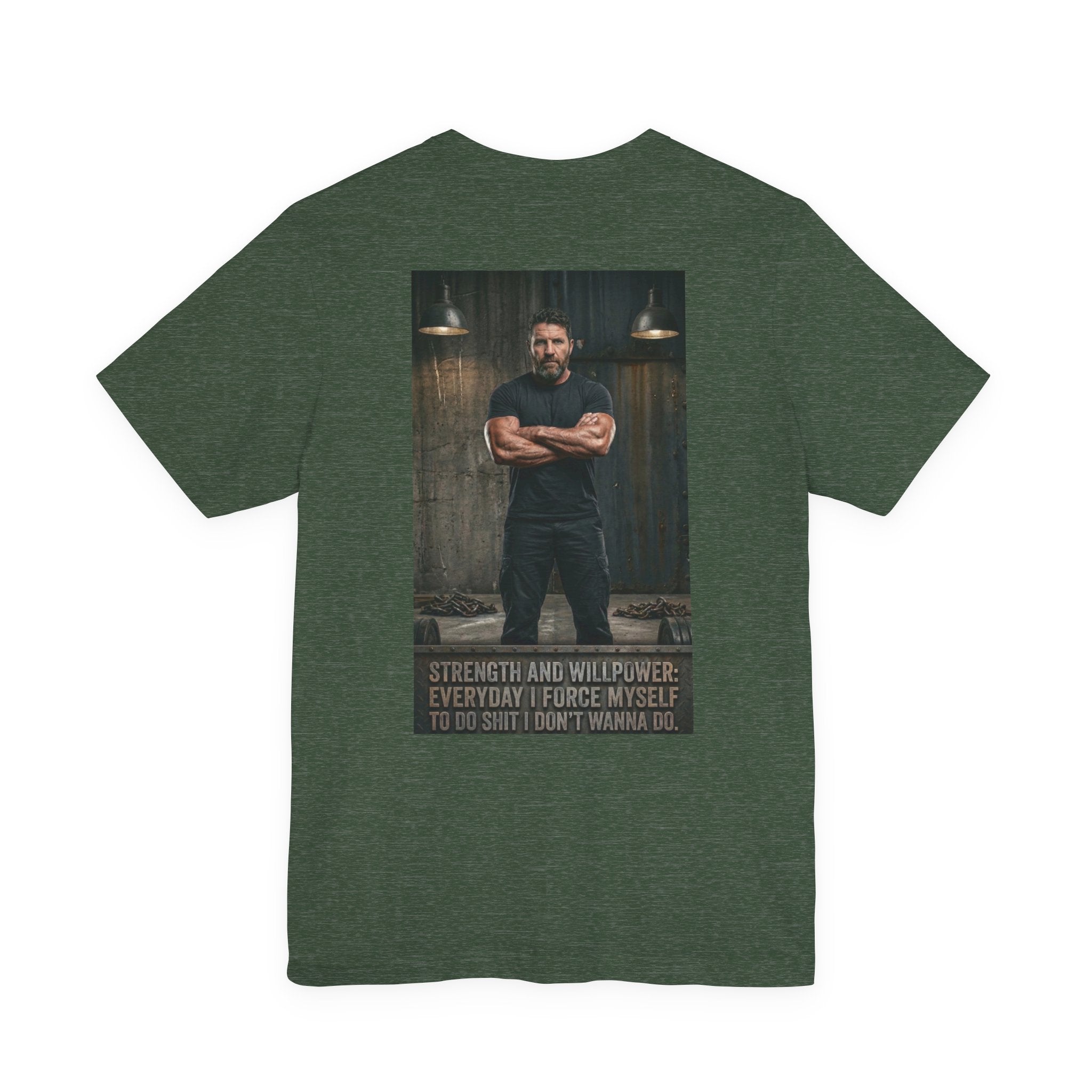 Strength and Willpower Tee — view 6 | NOFXGVN